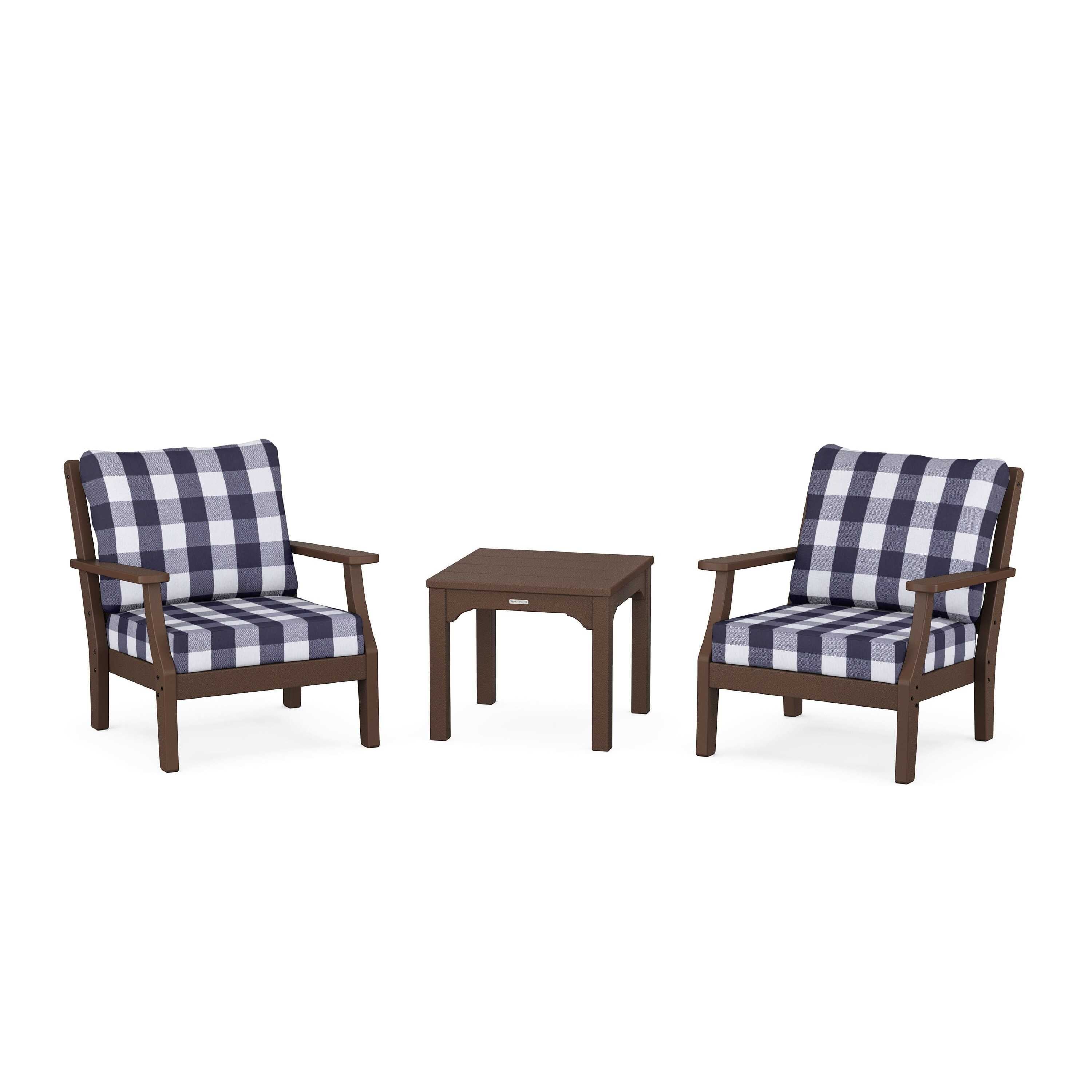 Chinoiserie 3-Piece Deep Seating Set