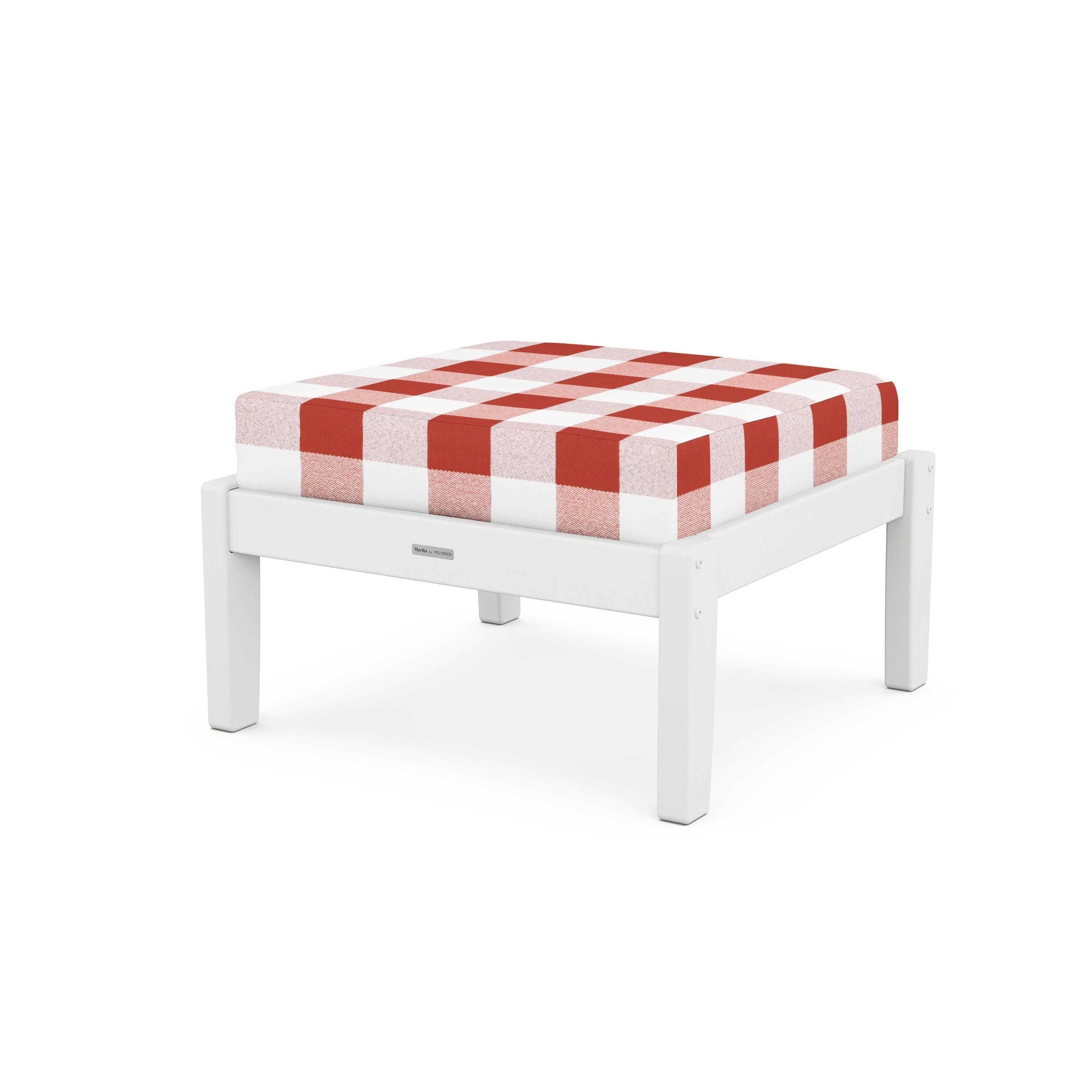 Chinoiserie Deep Seating Ottoman