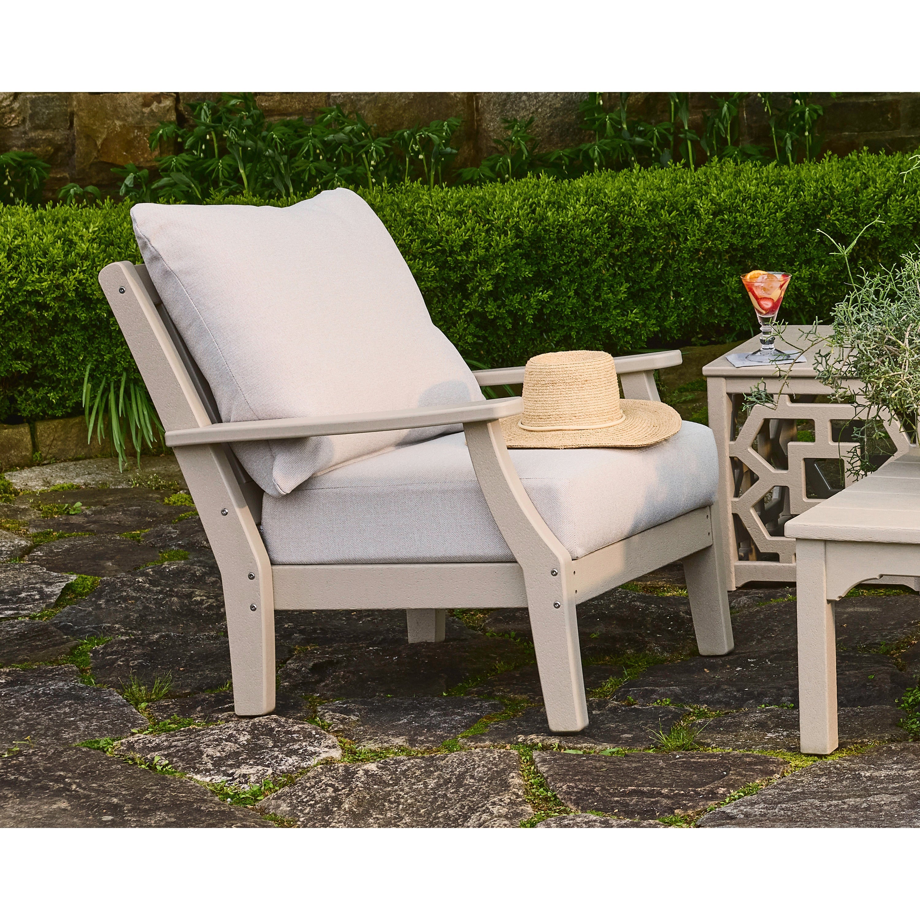 Chinoiserie Deep Seating Chair