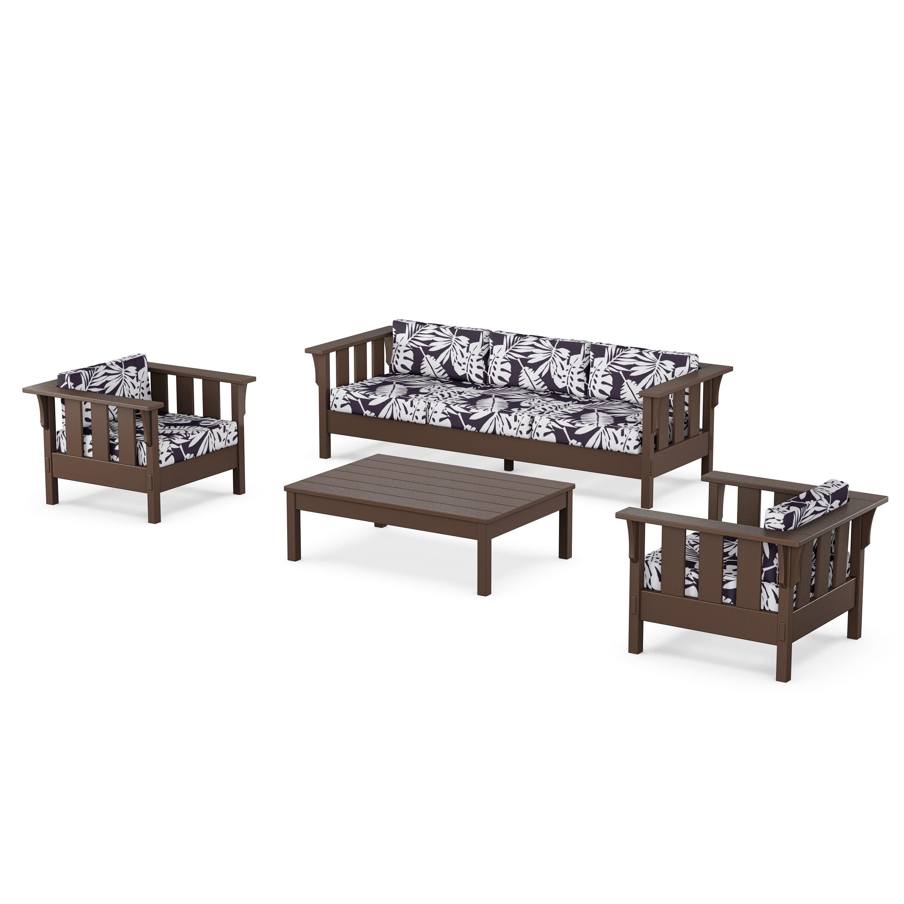 Acadia 4-Piece Deep Seating Set with Sofa