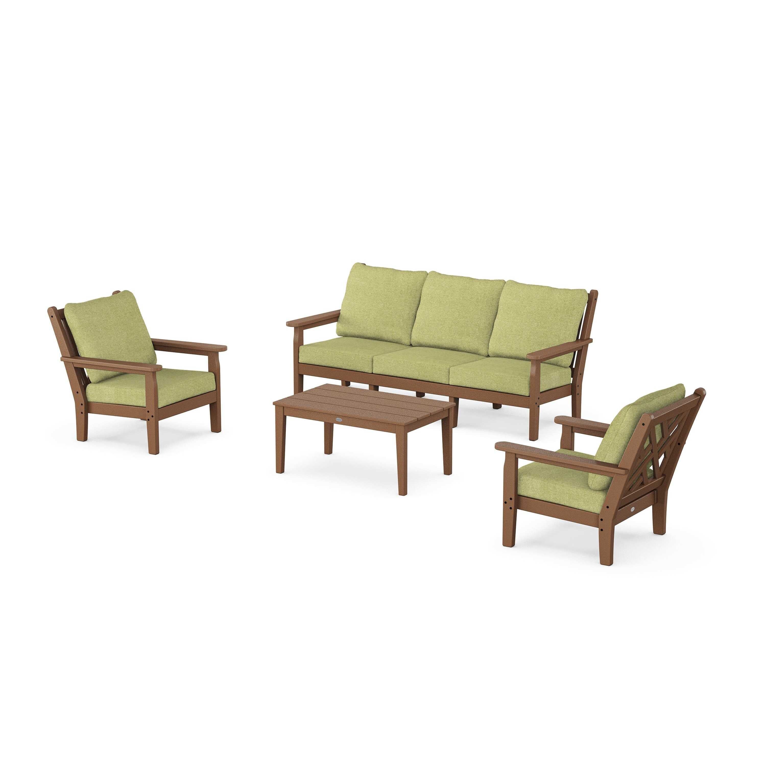Chippendale 4-Piece Deep Seating Set with Sofa
