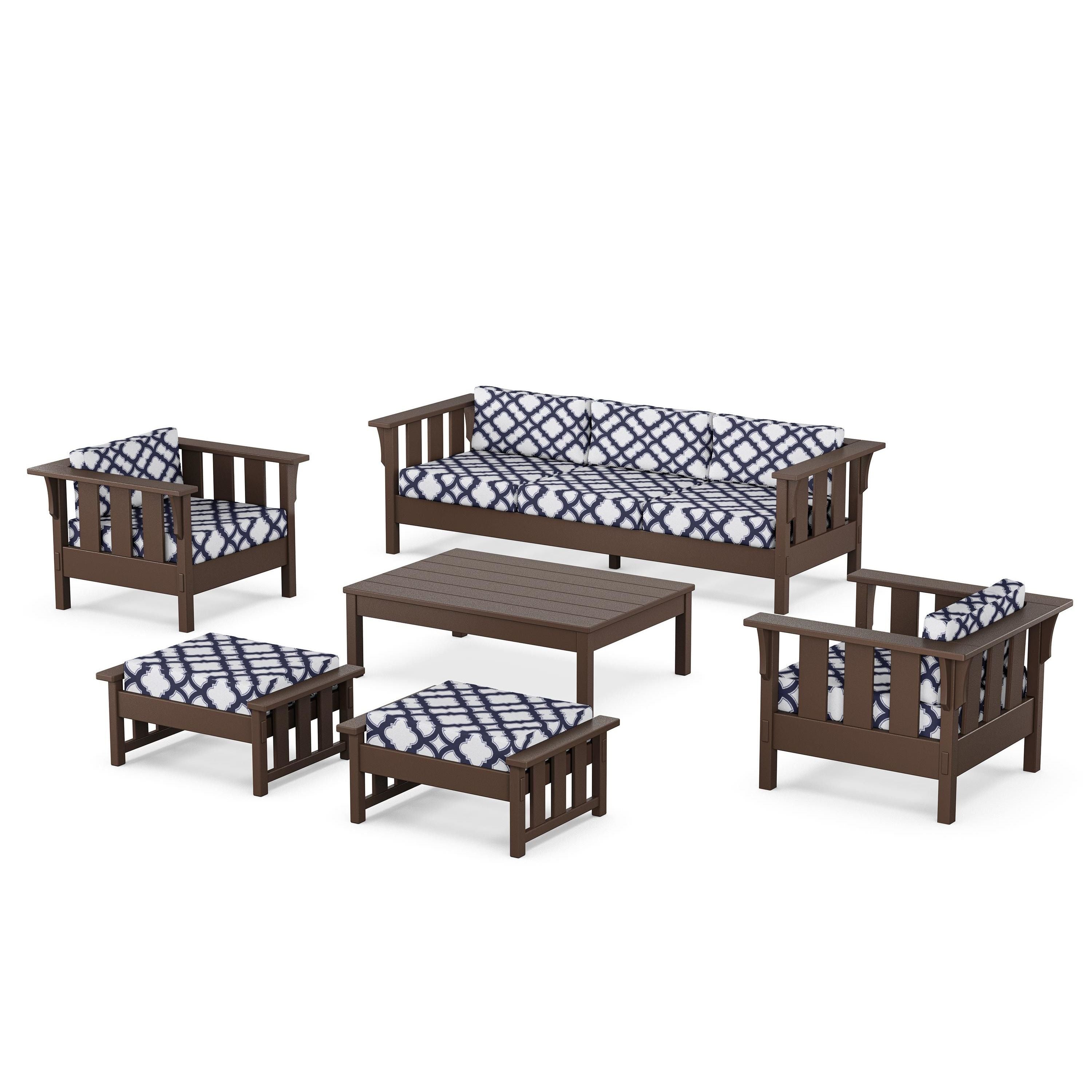 Acadia 6-Piece Lounge Sofa Set