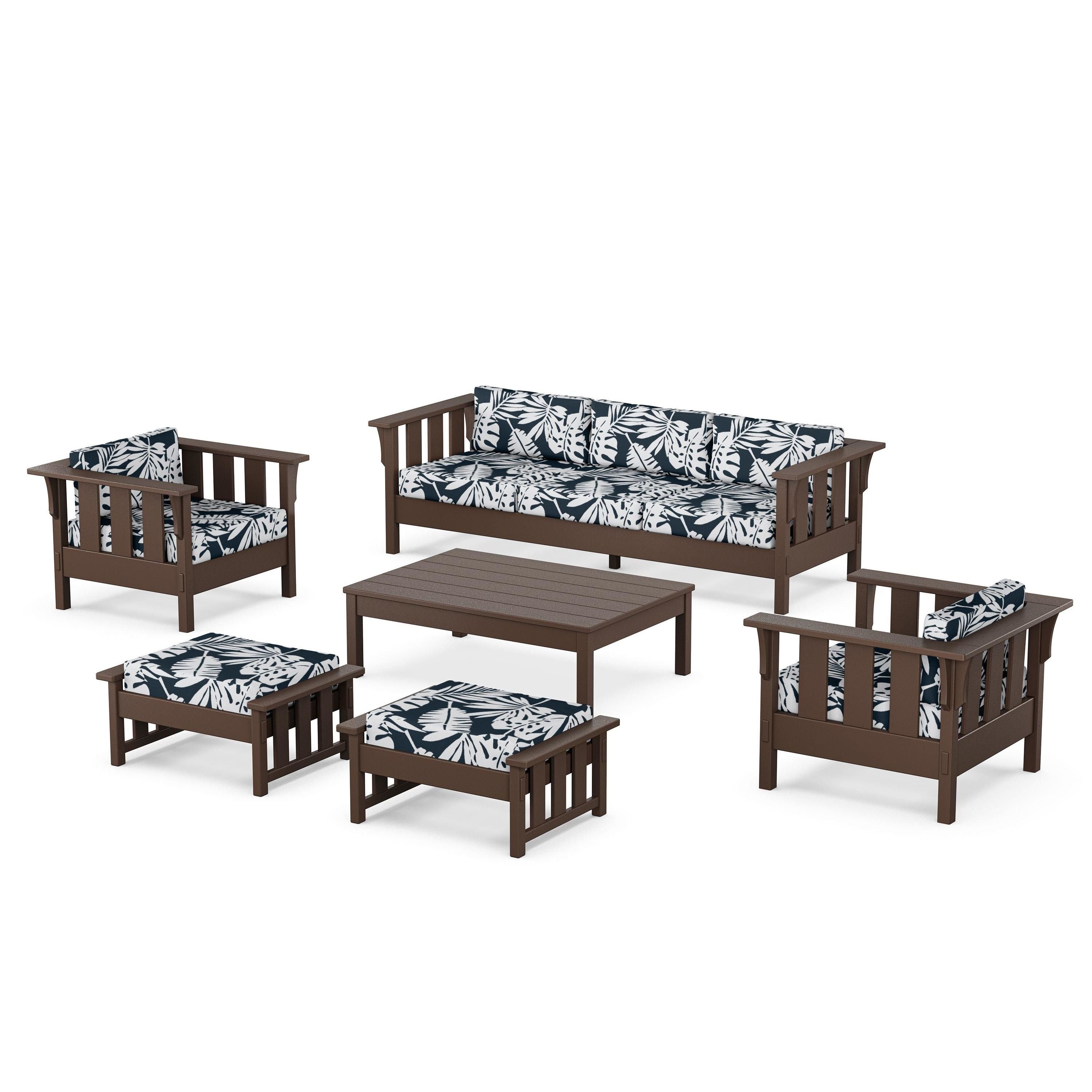 Acadia 6-Piece Lounge Sofa Set