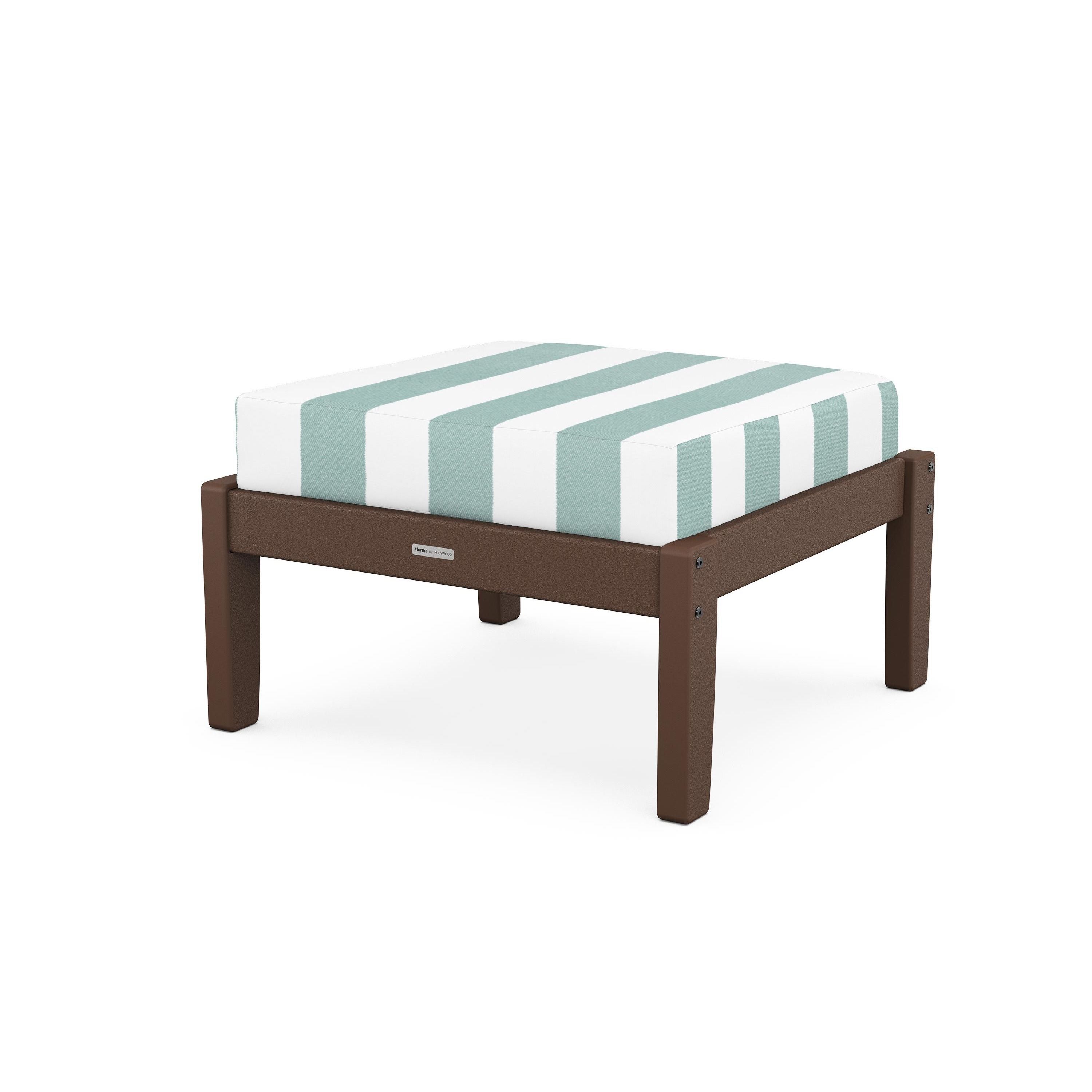 Chinoiserie Deep Seating Ottoman