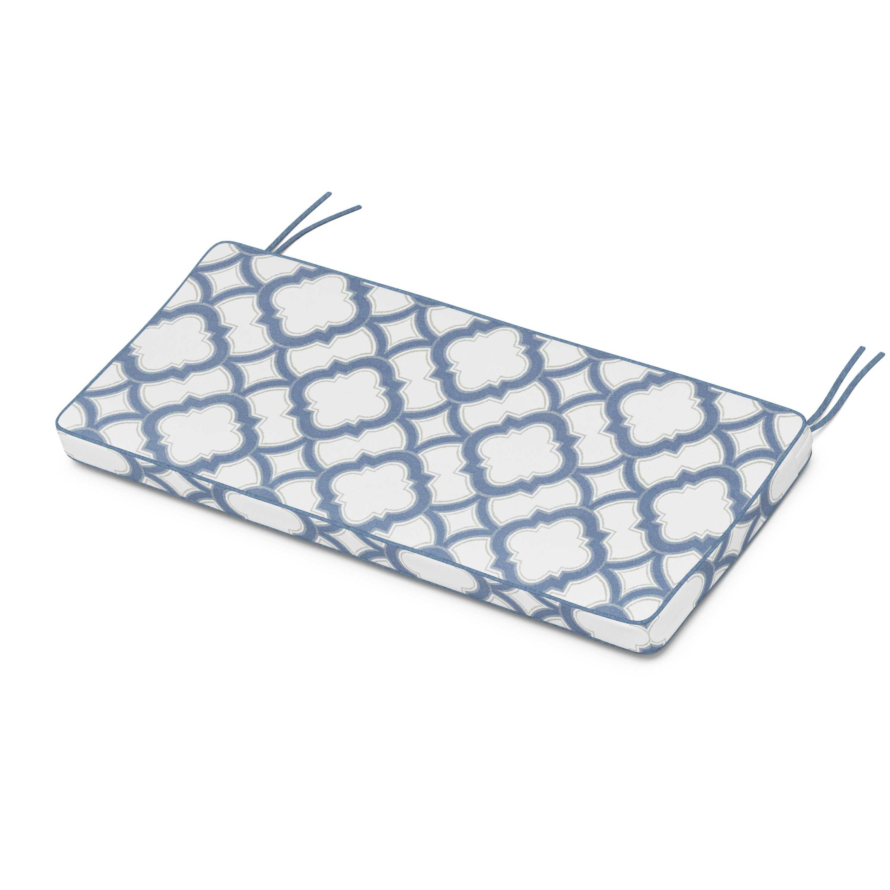 Chinoiserie Bench Seat Cushion