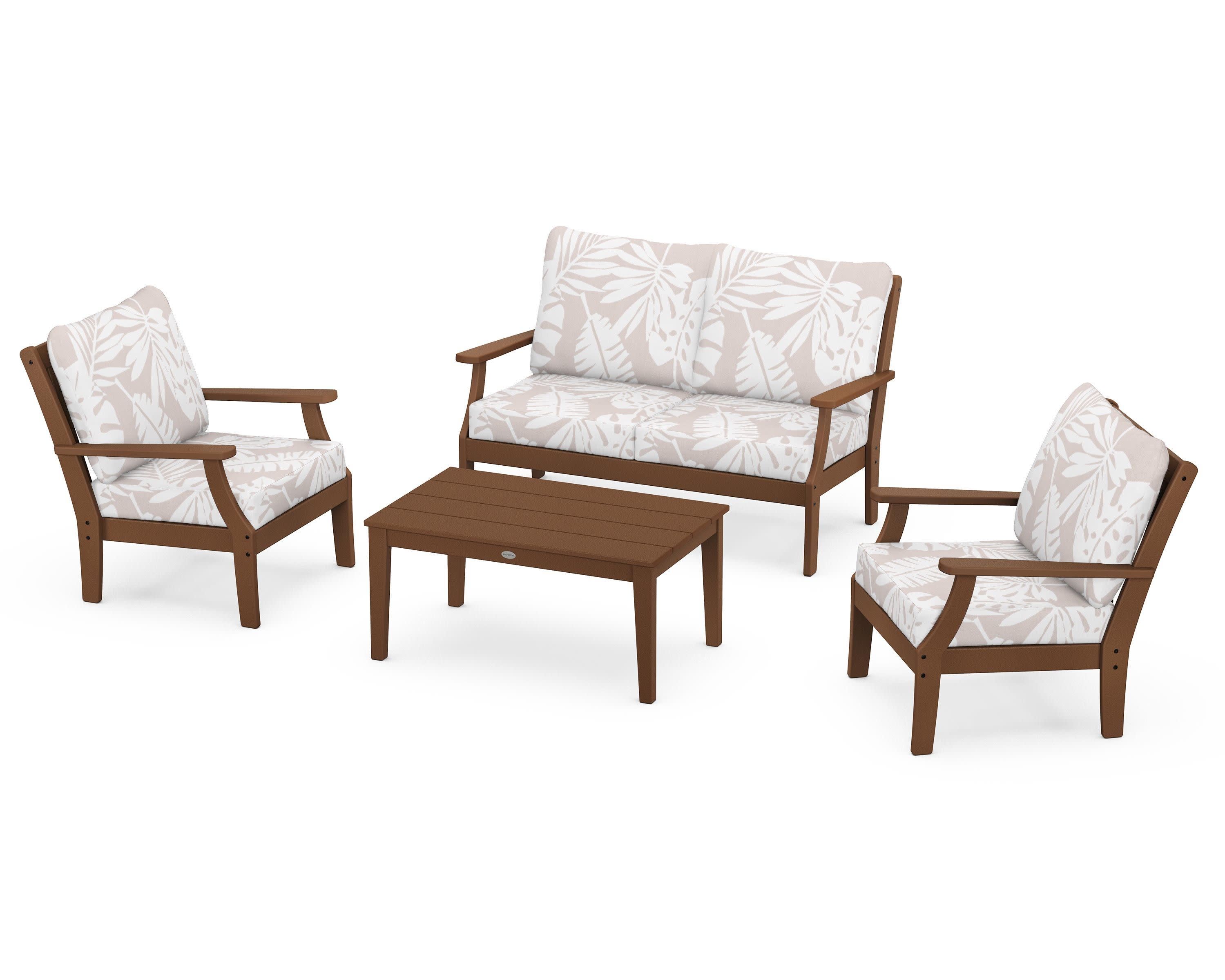Braxton 4-Piece Deep Seating Chair Set
