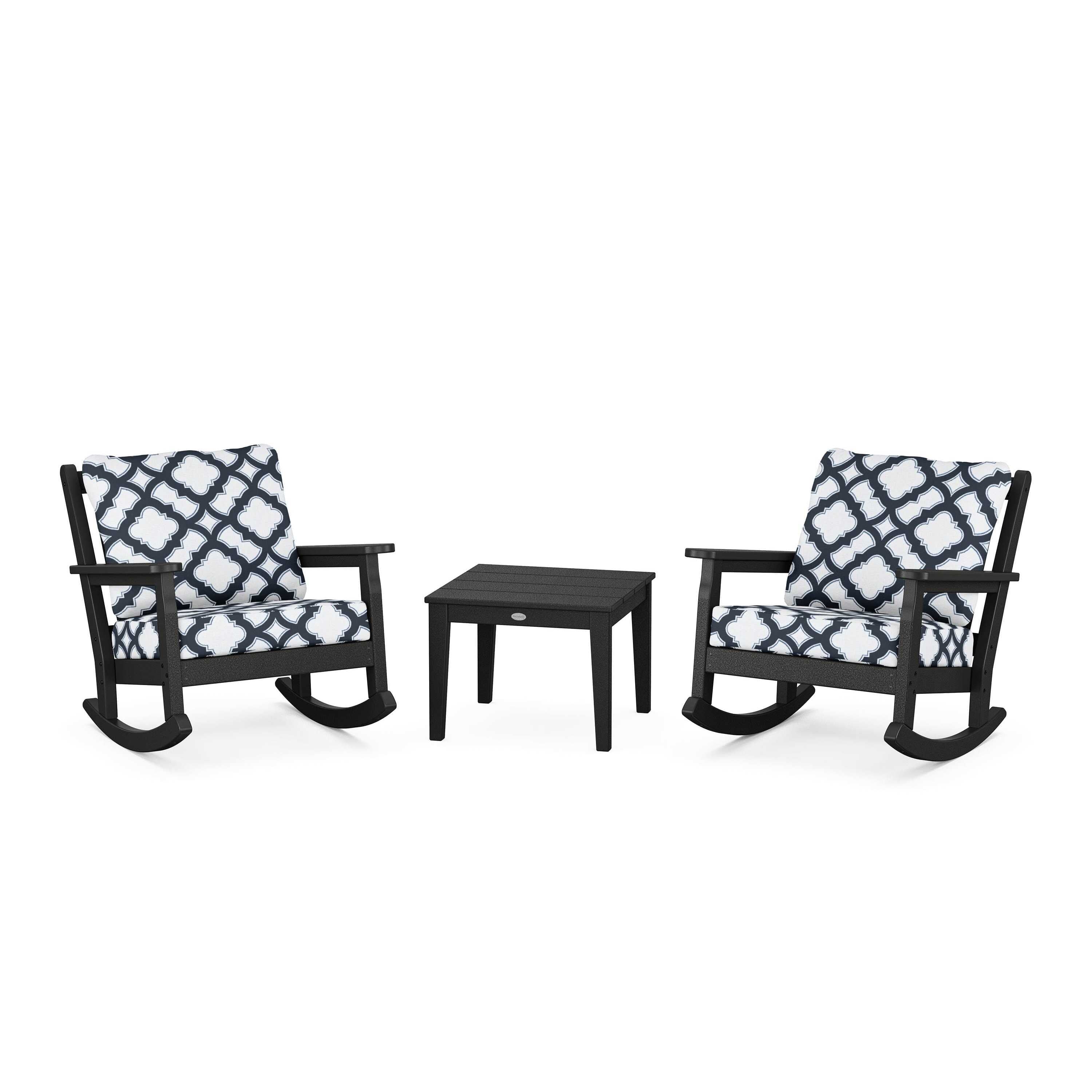 Chippendale 3-Piece Deep Seating Rocker Set
