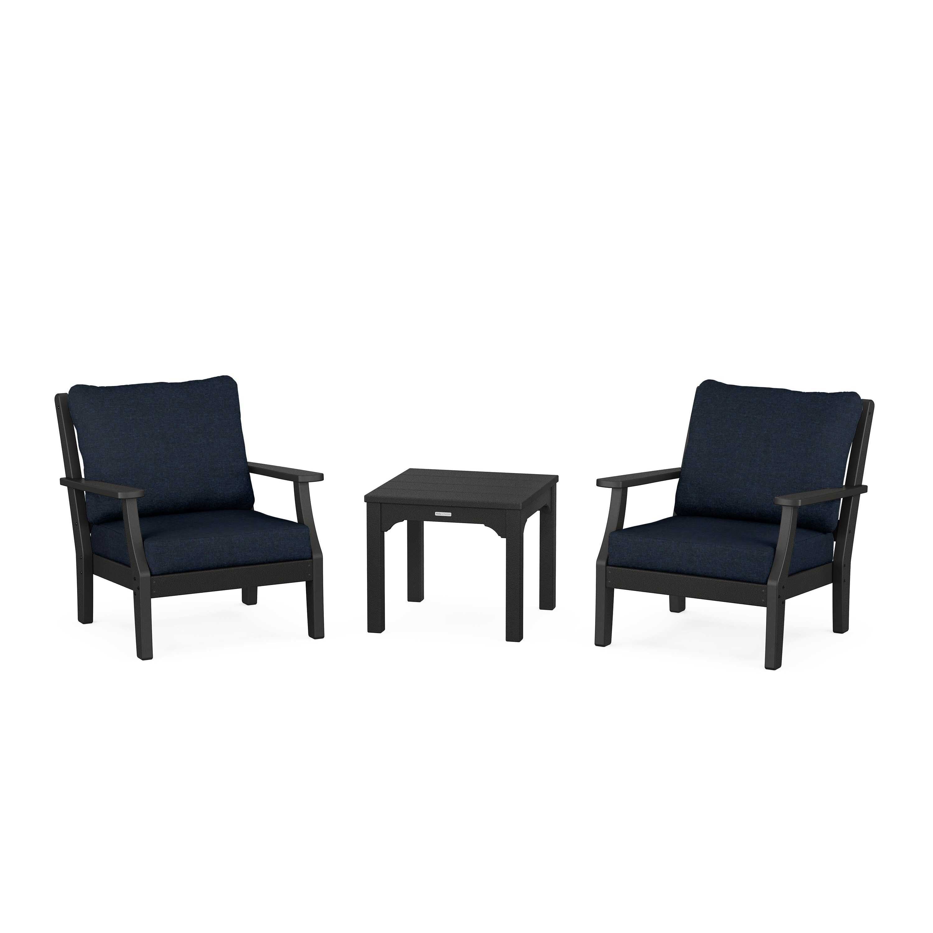 Chinoiserie 3-Piece Deep Seating Set