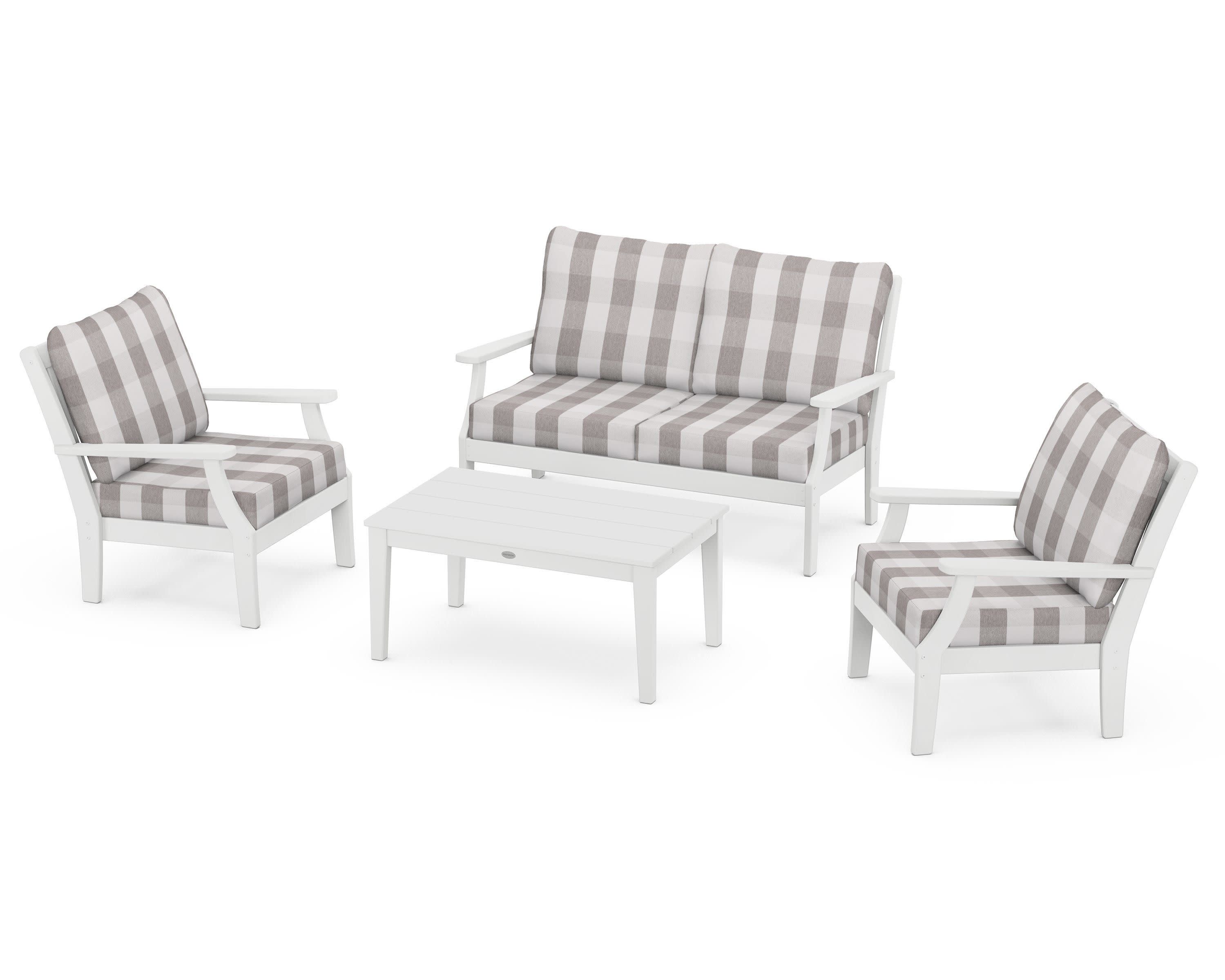 Braxton 4-Piece Deep Seating Chair Set