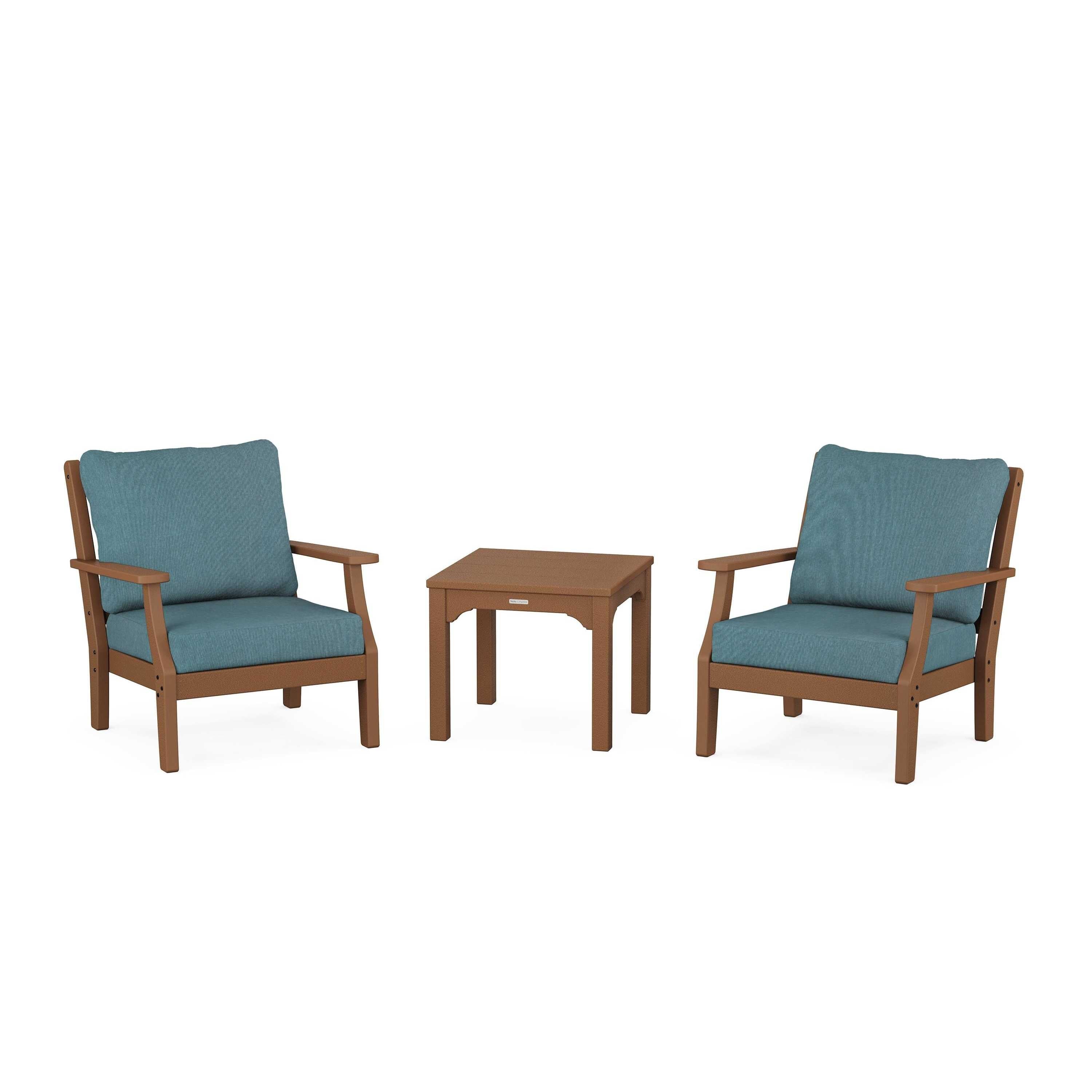 Chinoiserie 3-Piece Deep Seating Set