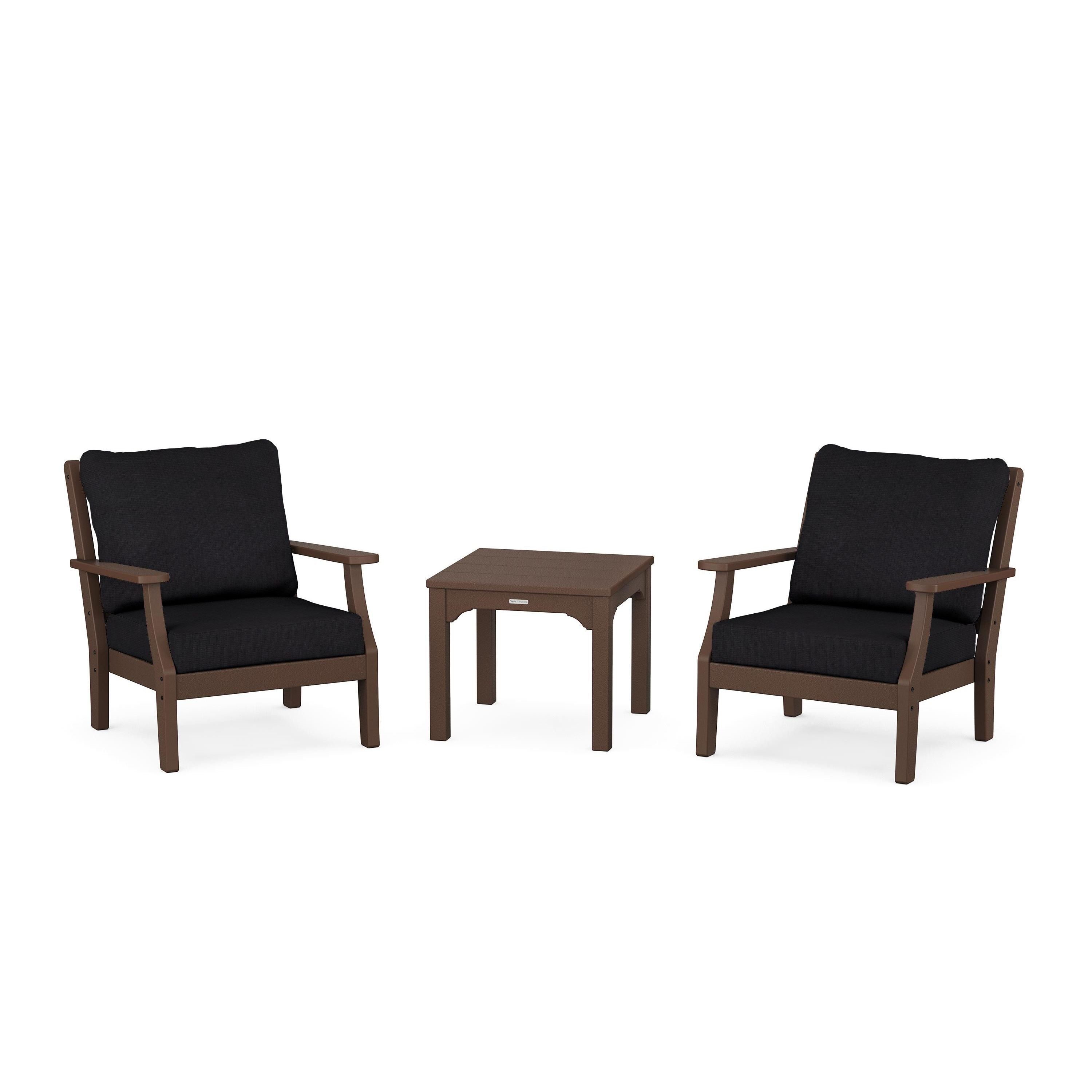 Chinoiserie 3-Piece Deep Seating Set