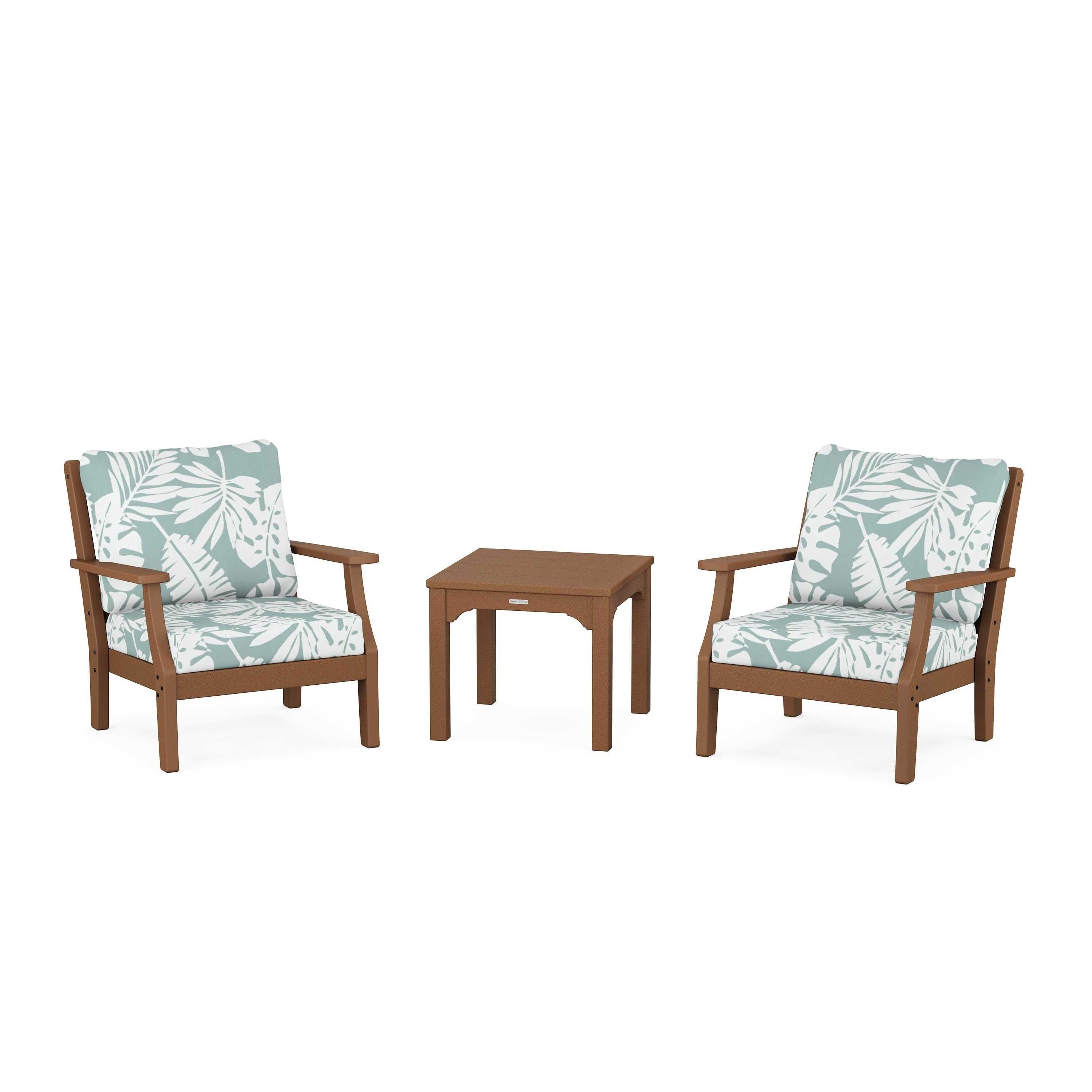 Chinoiserie 3-Piece Deep Seating Set