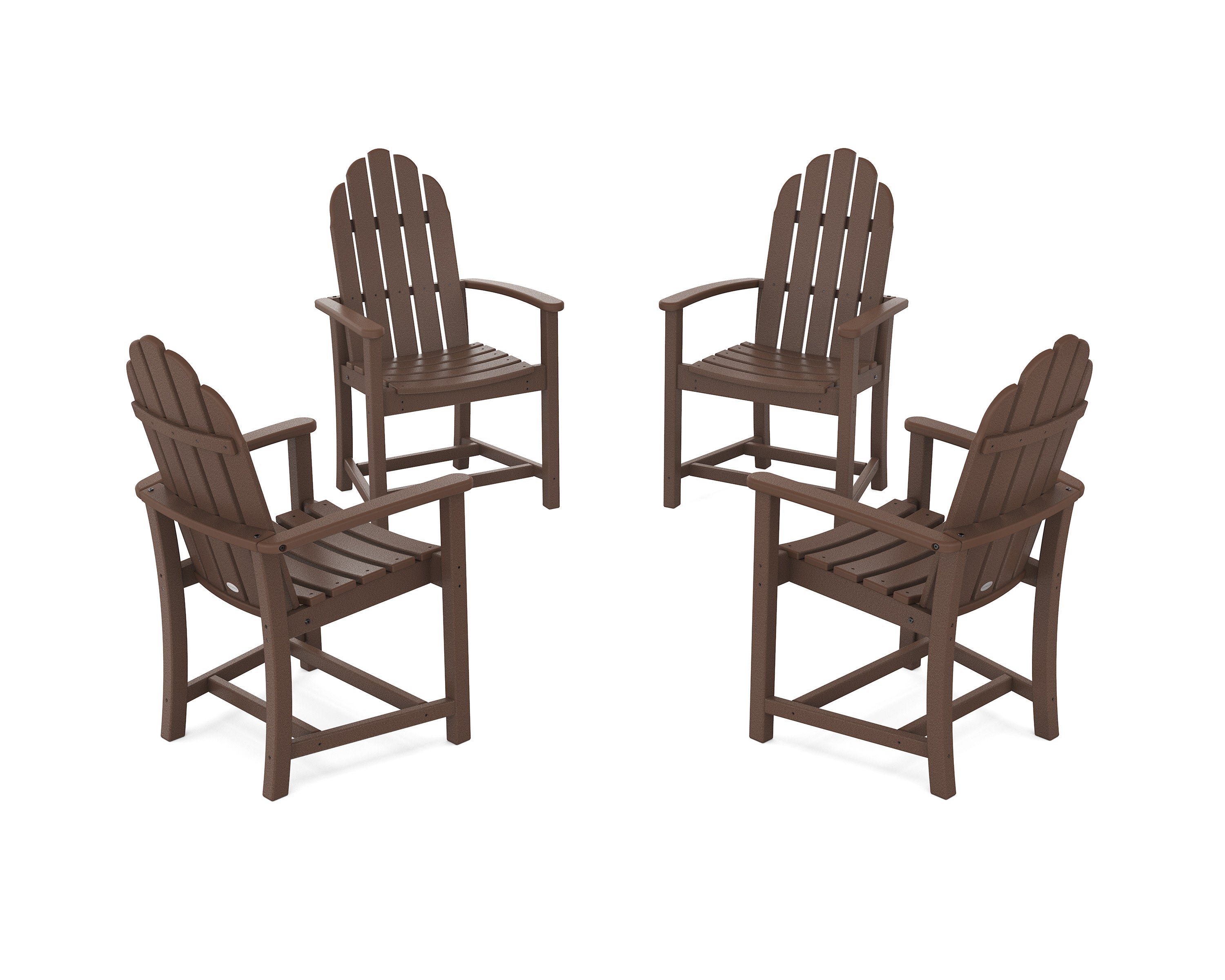Classic 4-Piece Upright Adirondack Conversation Set