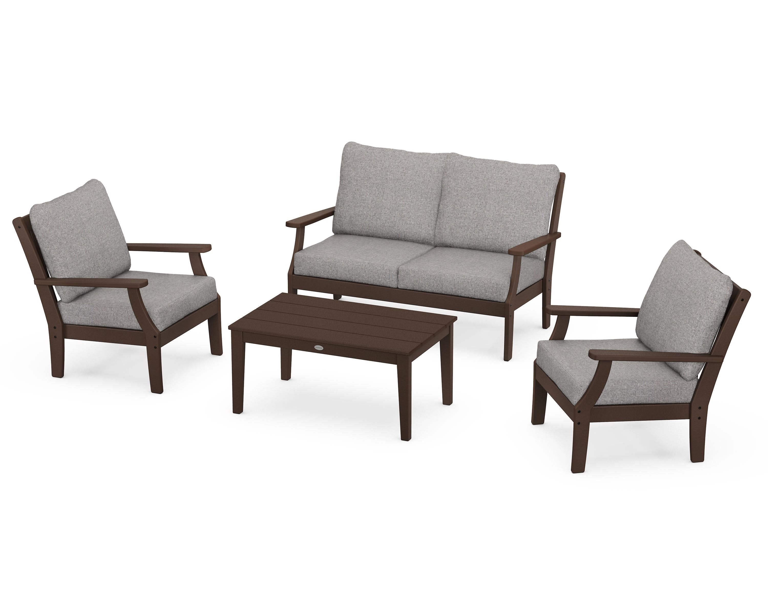 Braxton 4-Piece Deep Seating Chair Set