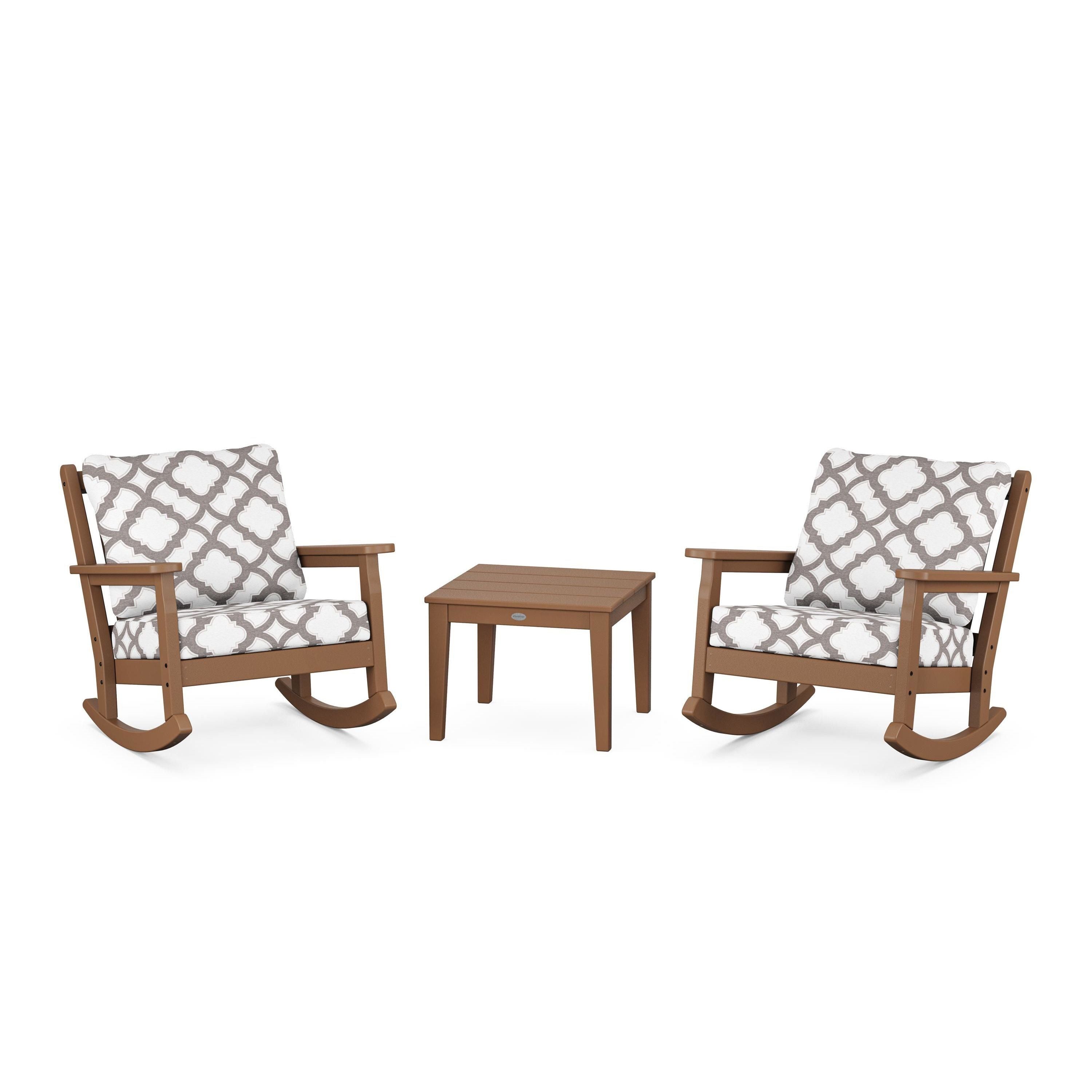 Chippendale 3-Piece Deep Seating Rocker Set
