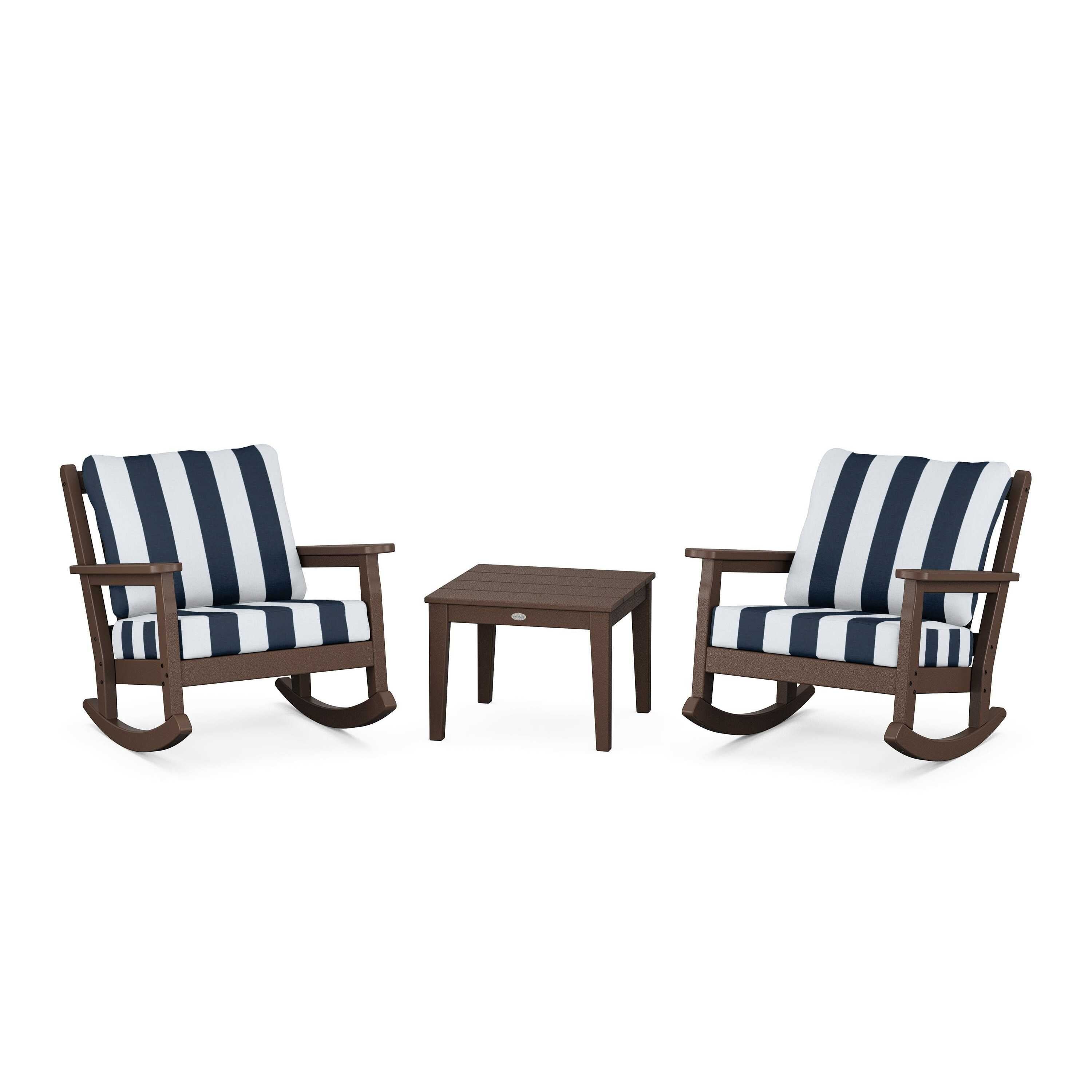 Chippendale 3-Piece Deep Seating Rocker Set