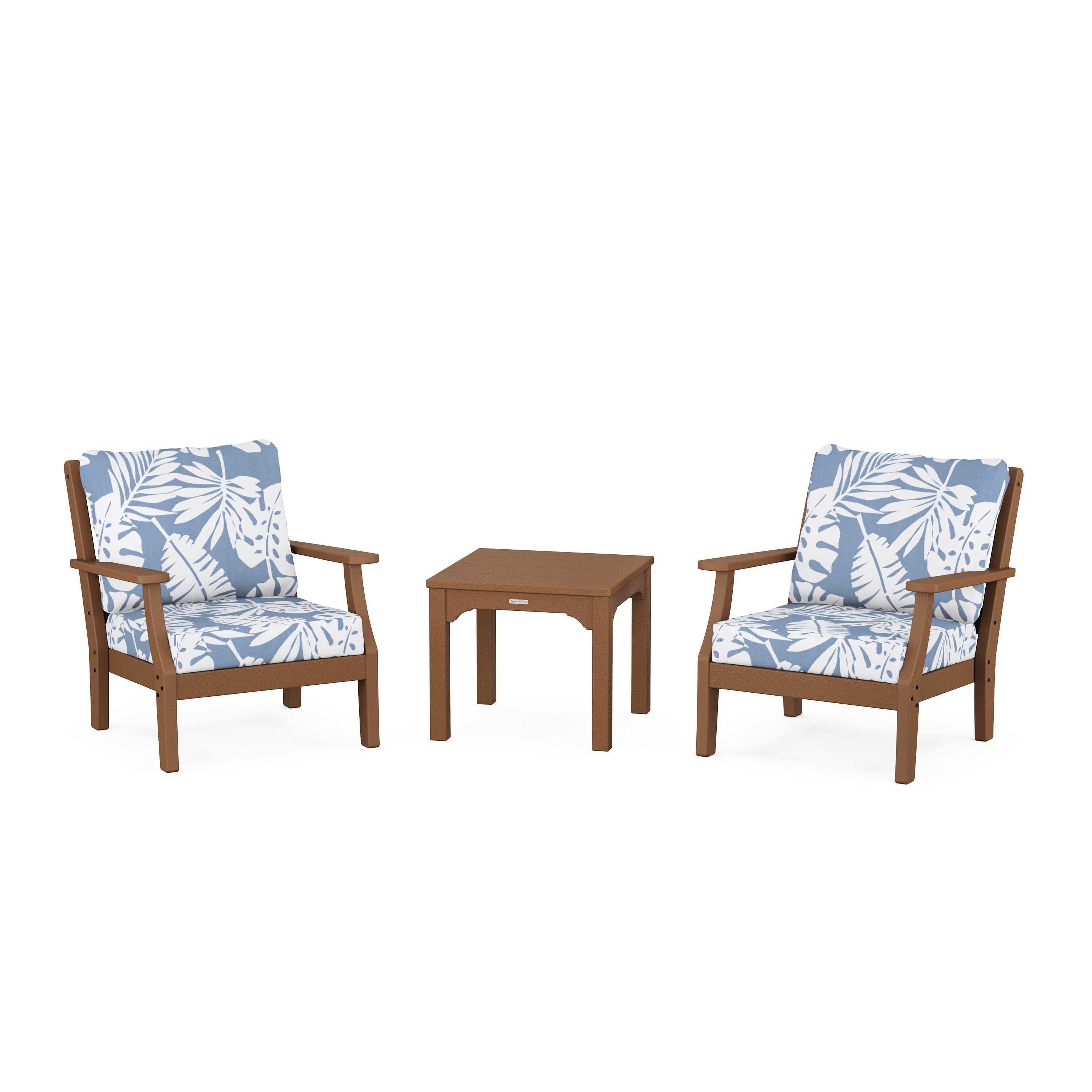 Chinoiserie 3-Piece Deep Seating Set