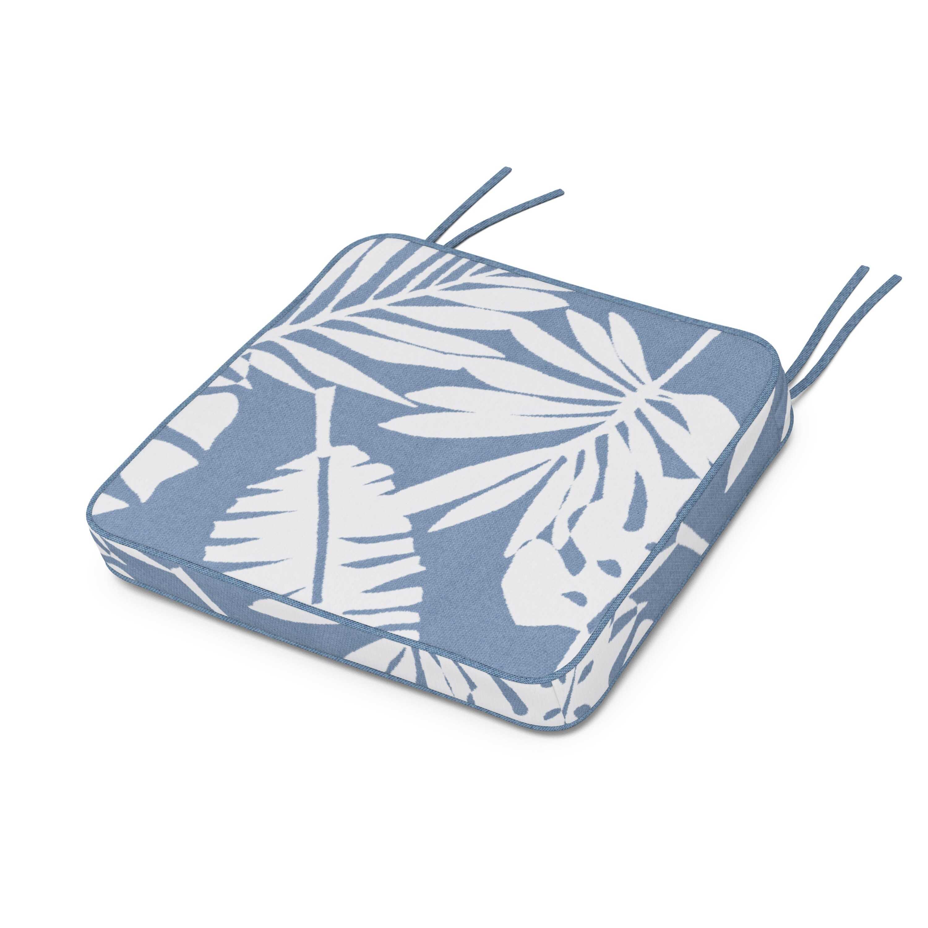 Chinoiserie Arm Chair Seat Cushion