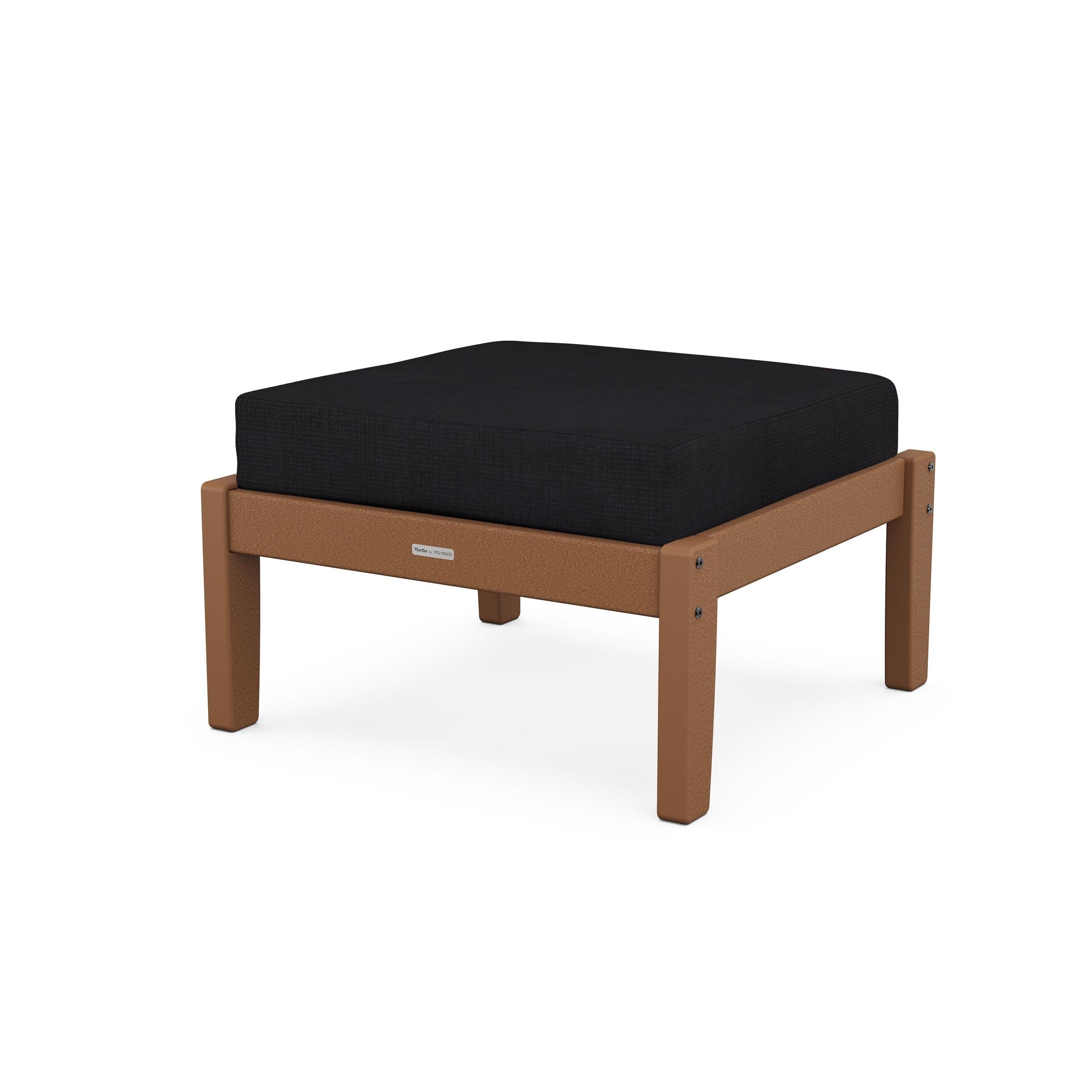 Chinoiserie Deep Seating Ottoman