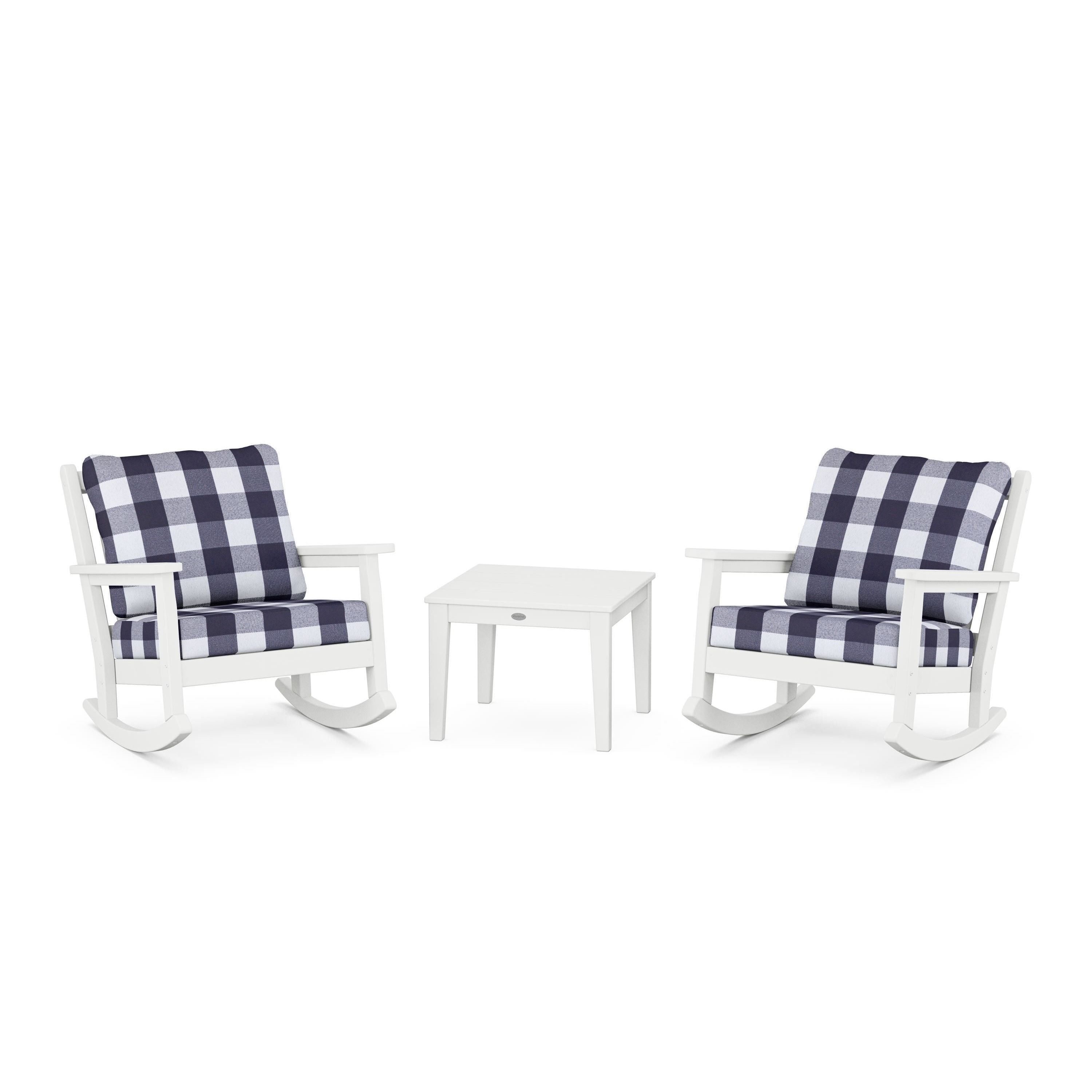 Chippendale 3-Piece Deep Seating Rocker Set