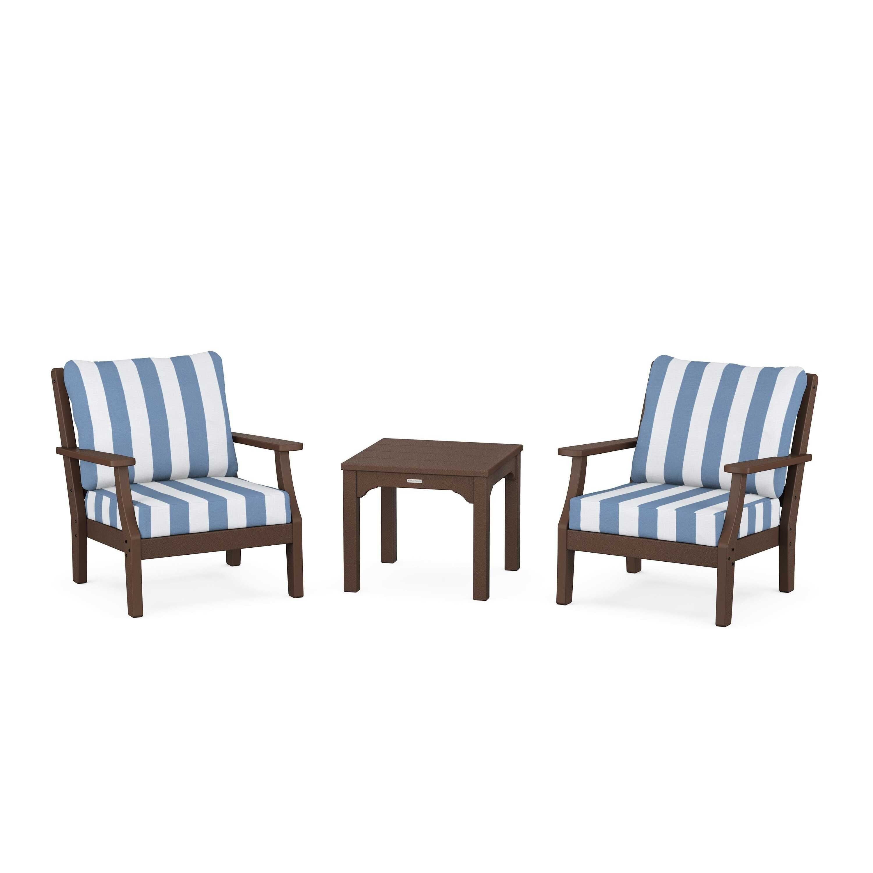 Chinoiserie 3-Piece Deep Seating Set