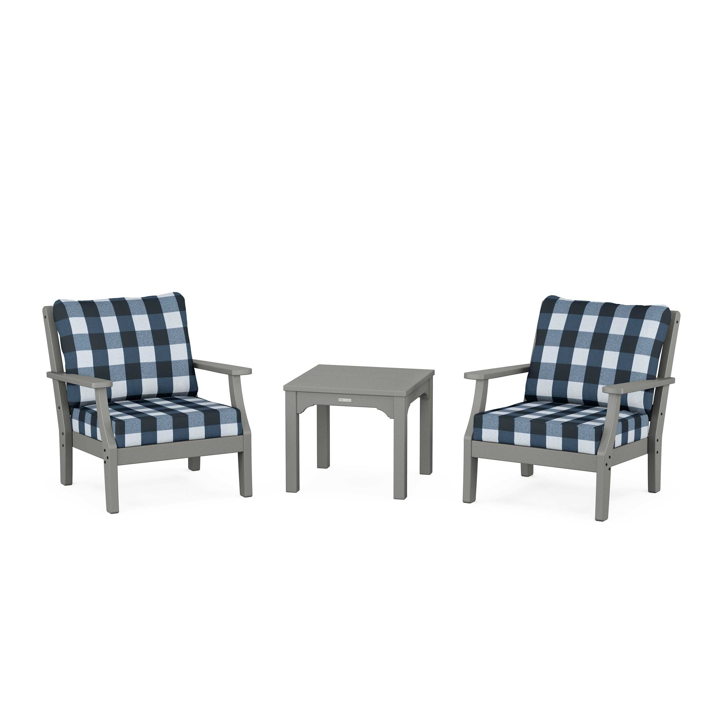 Chinoiserie 3-Piece Deep Seating Set