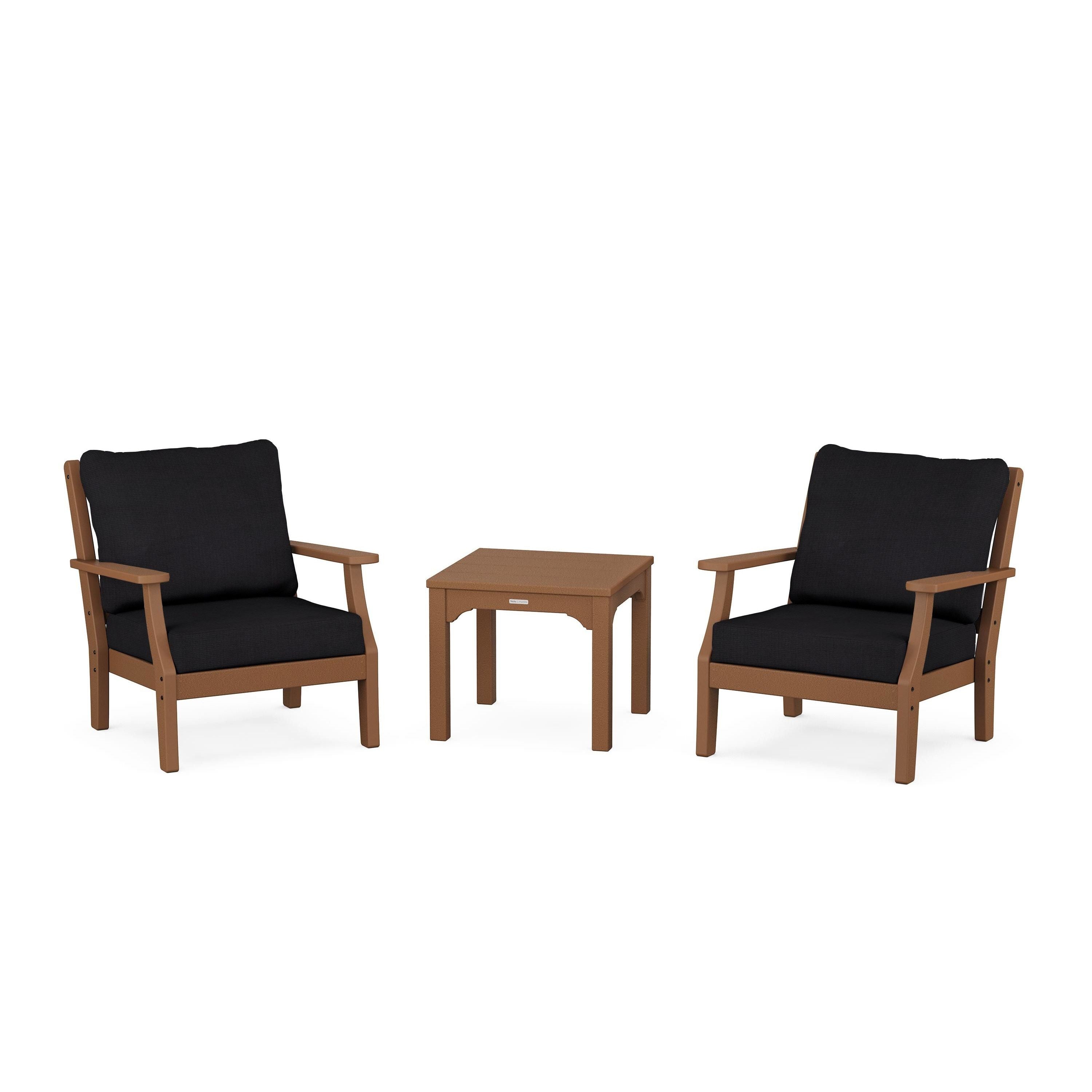Chinoiserie 3-Piece Deep Seating Set