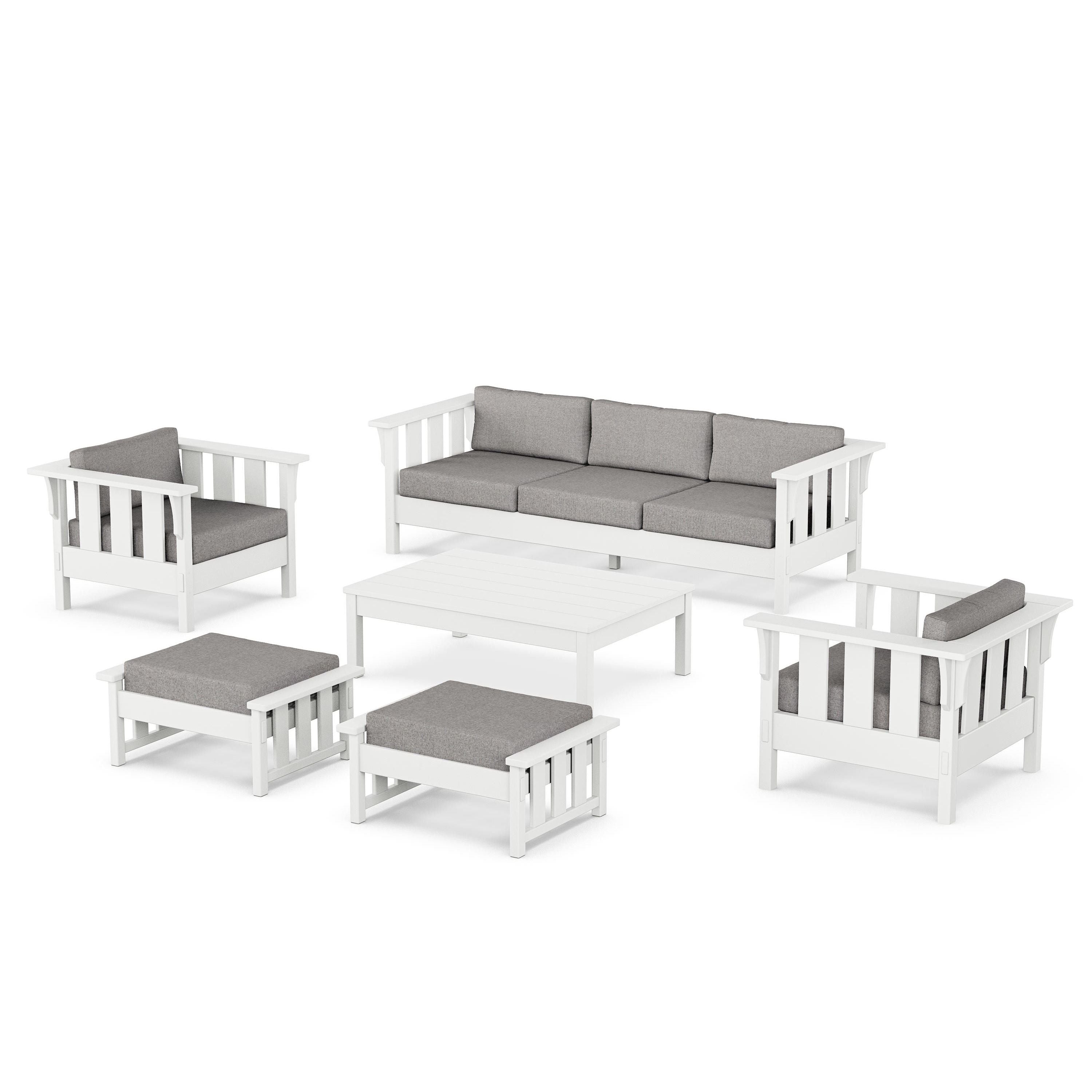 Acadia 6-Piece Lounge Sofa Set