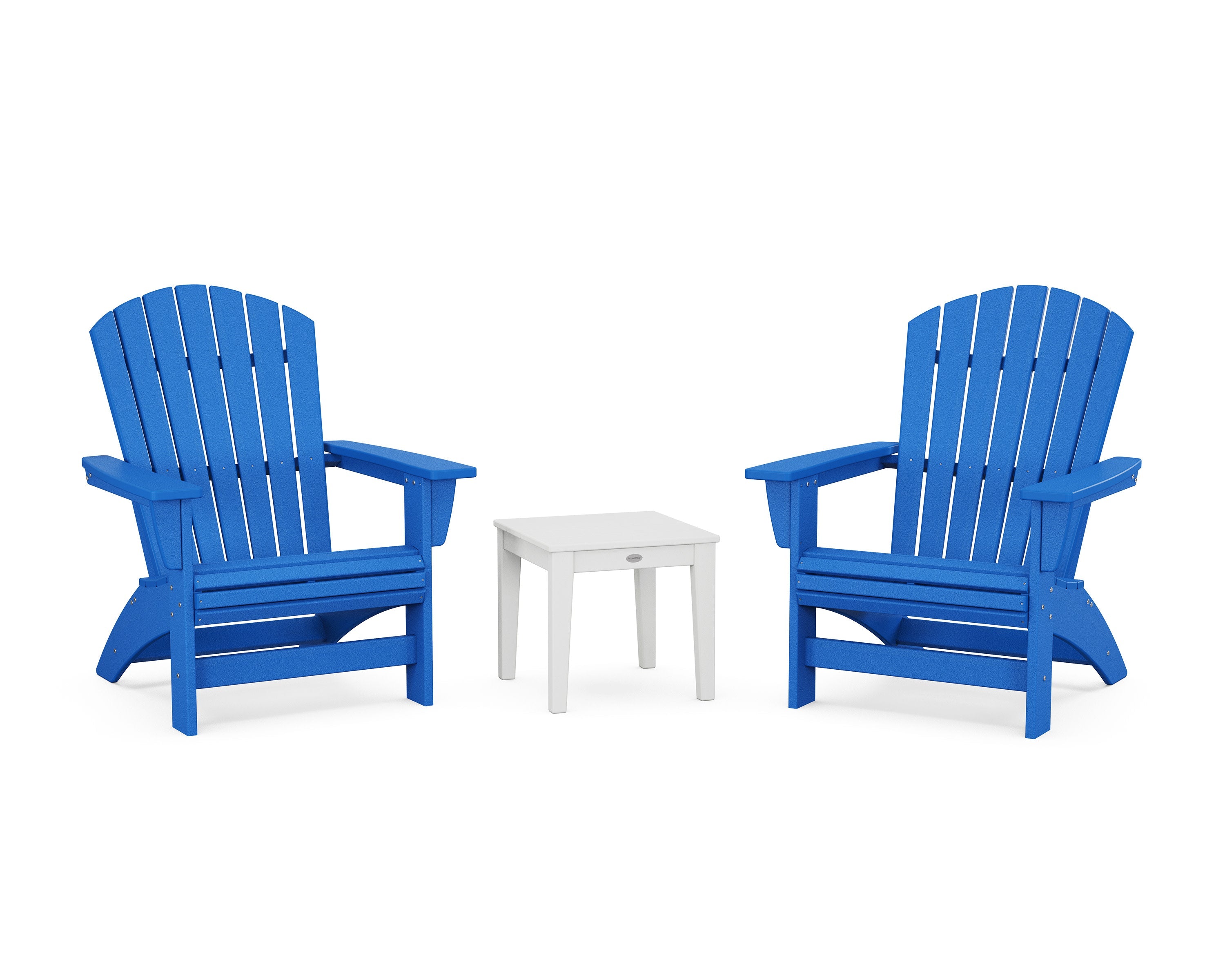 3-Piece Nautical Grand Adirondack Set