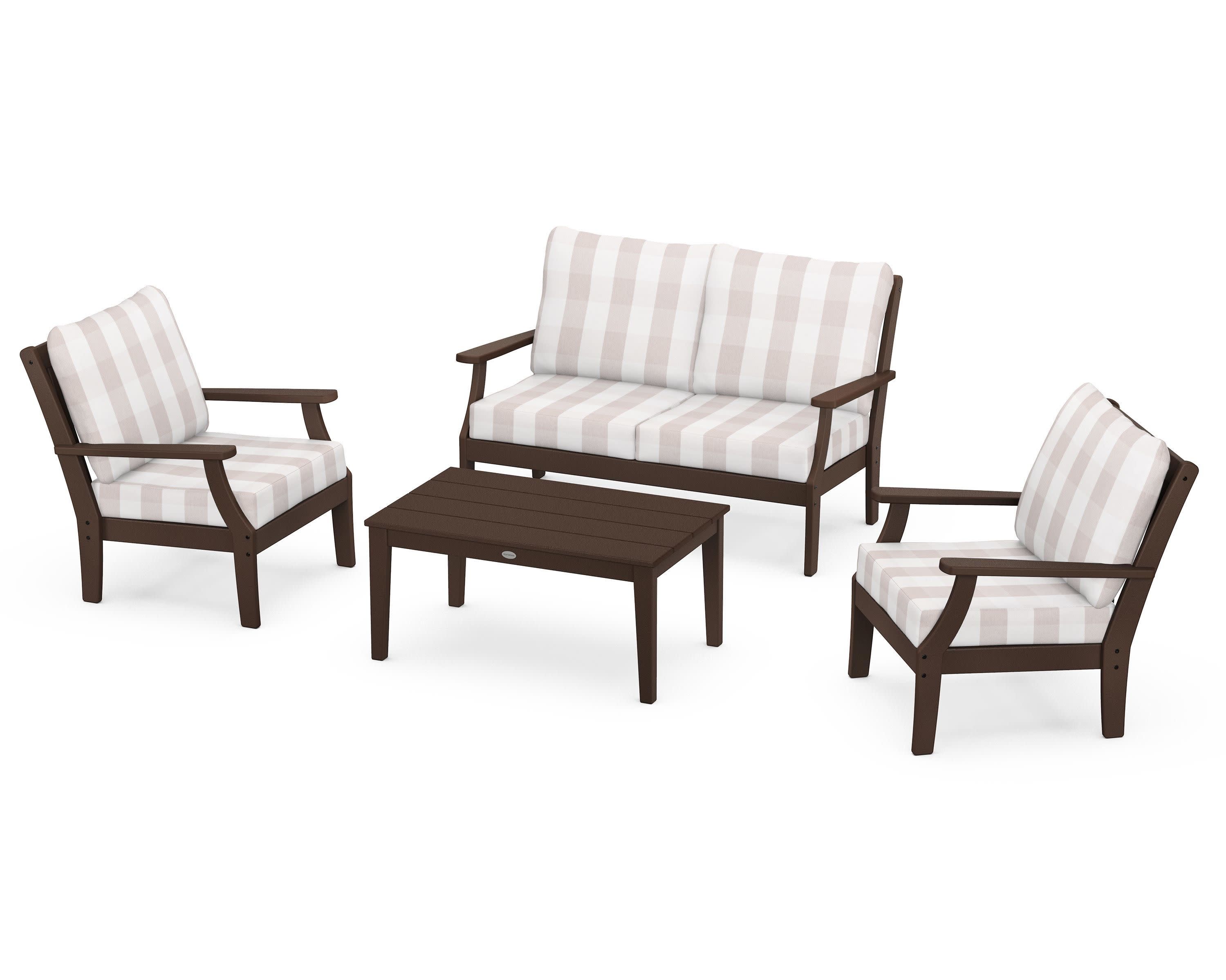 Braxton 4-Piece Deep Seating Chair Set