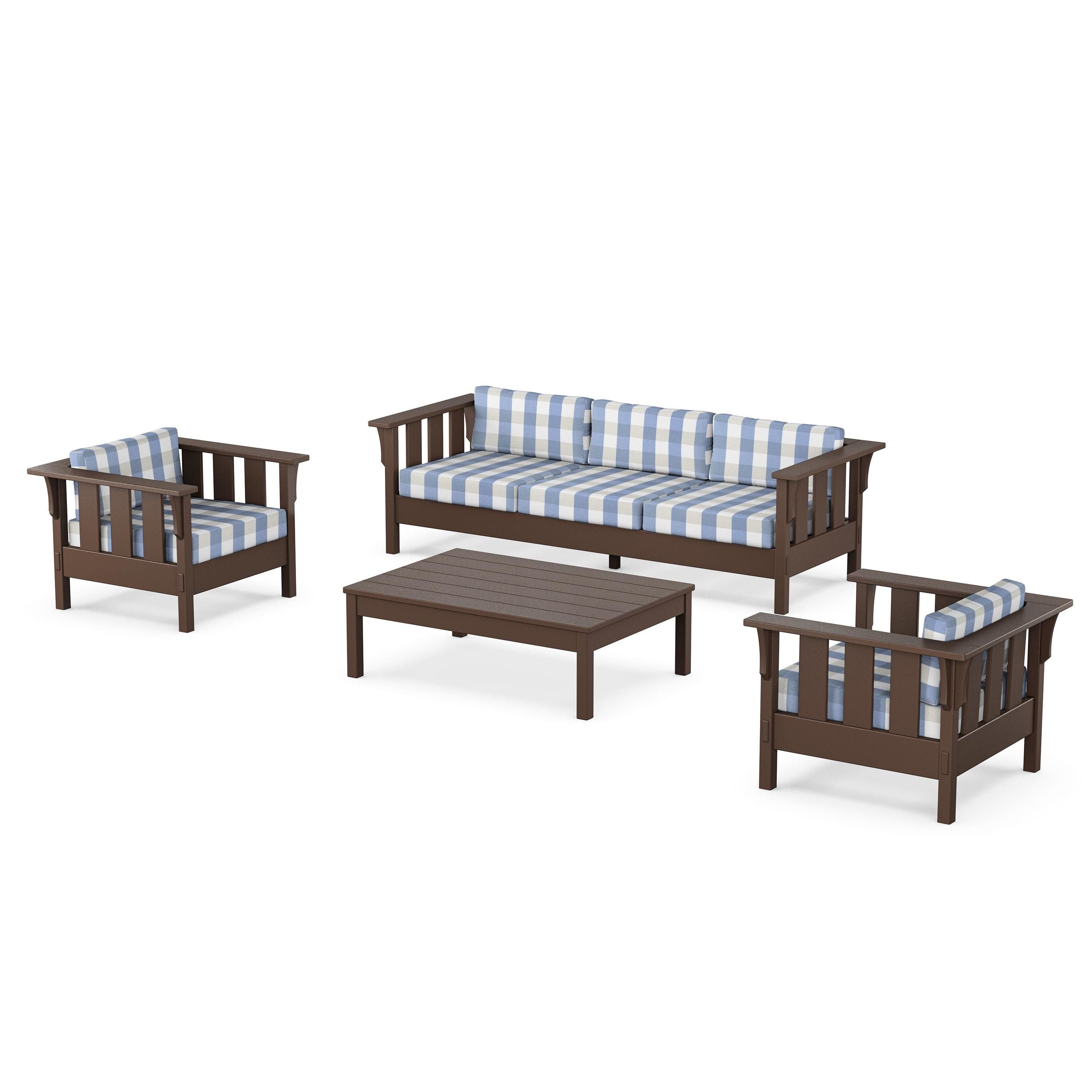 Acadia 4-Piece Deep Seating Set with Sofa
