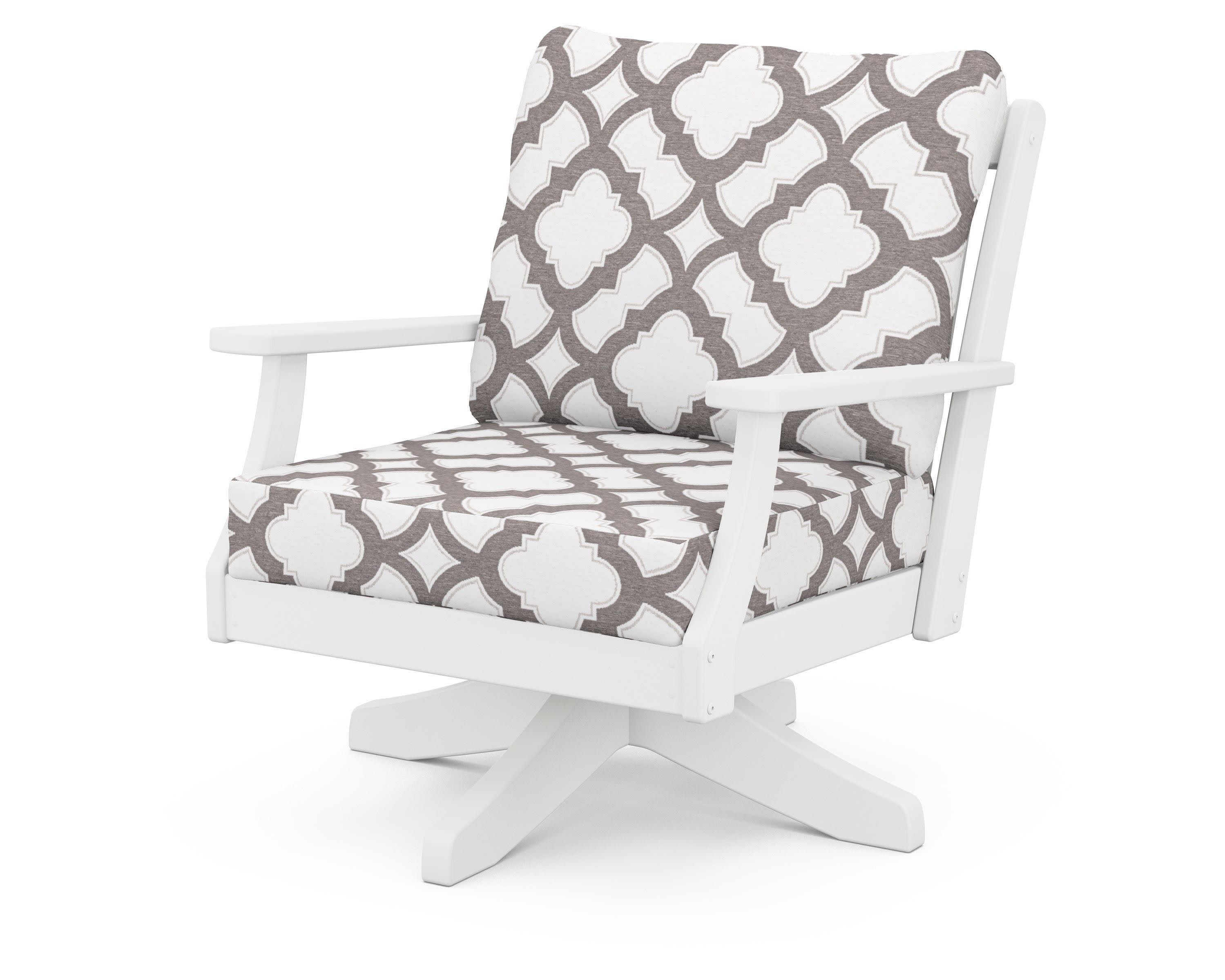 Braxton Deep Seating Swivel Chair