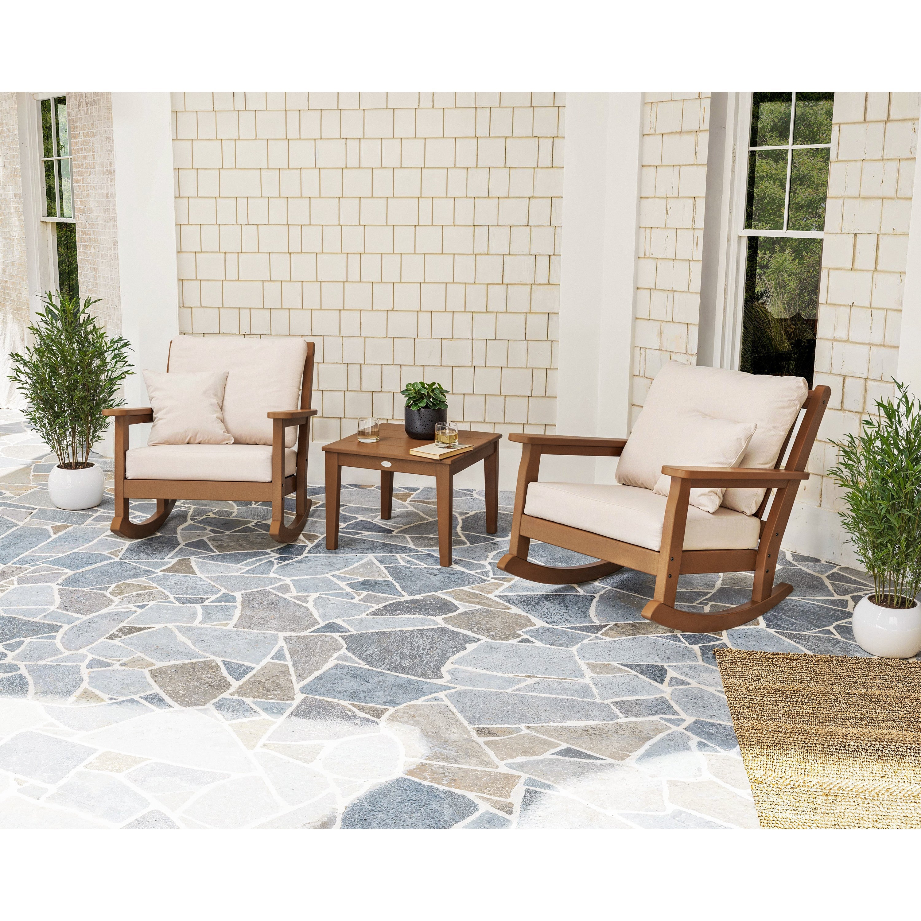 Chippendale 3-Piece Deep Seating Rocker Set