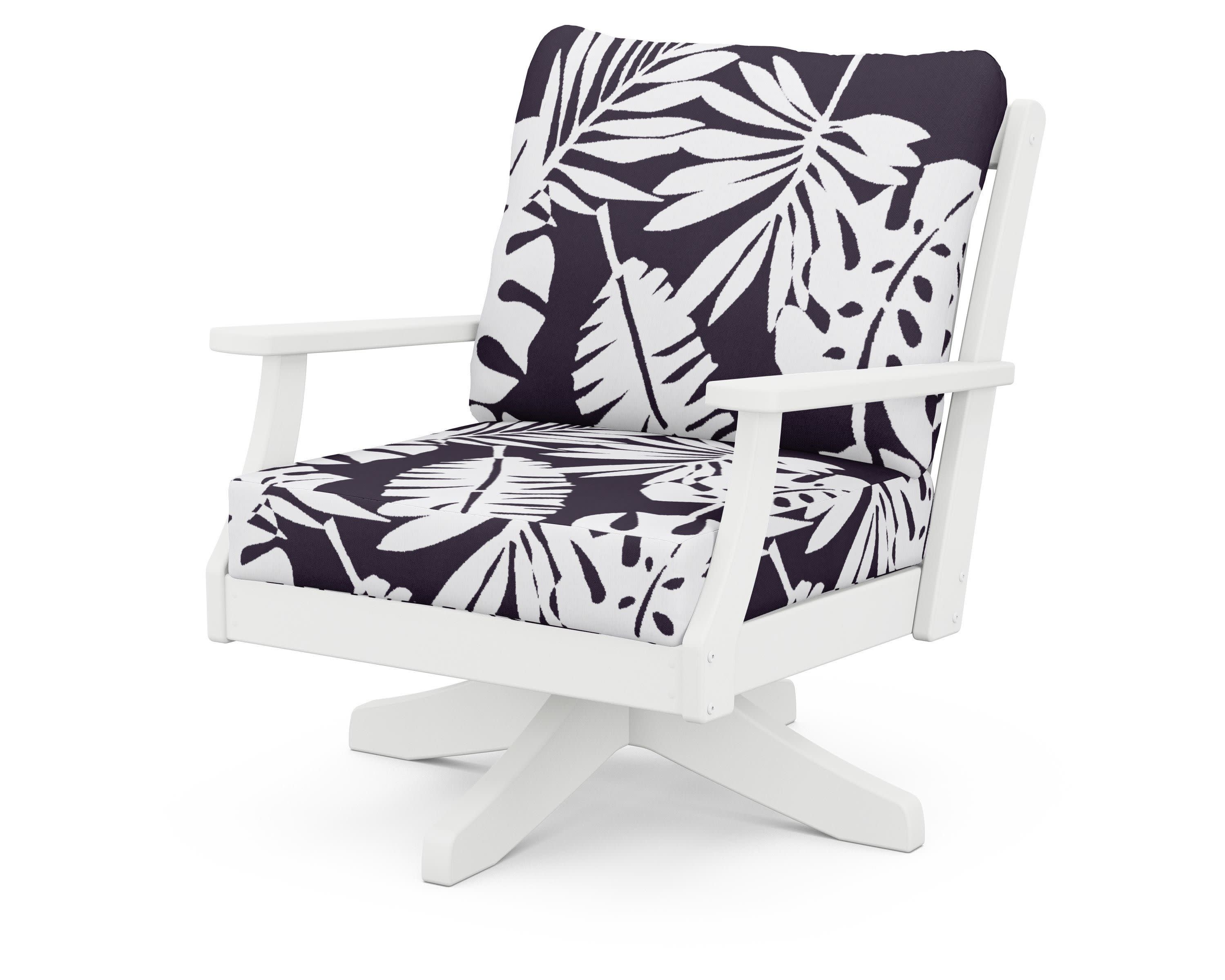 Braxton Deep Seating Swivel Chair