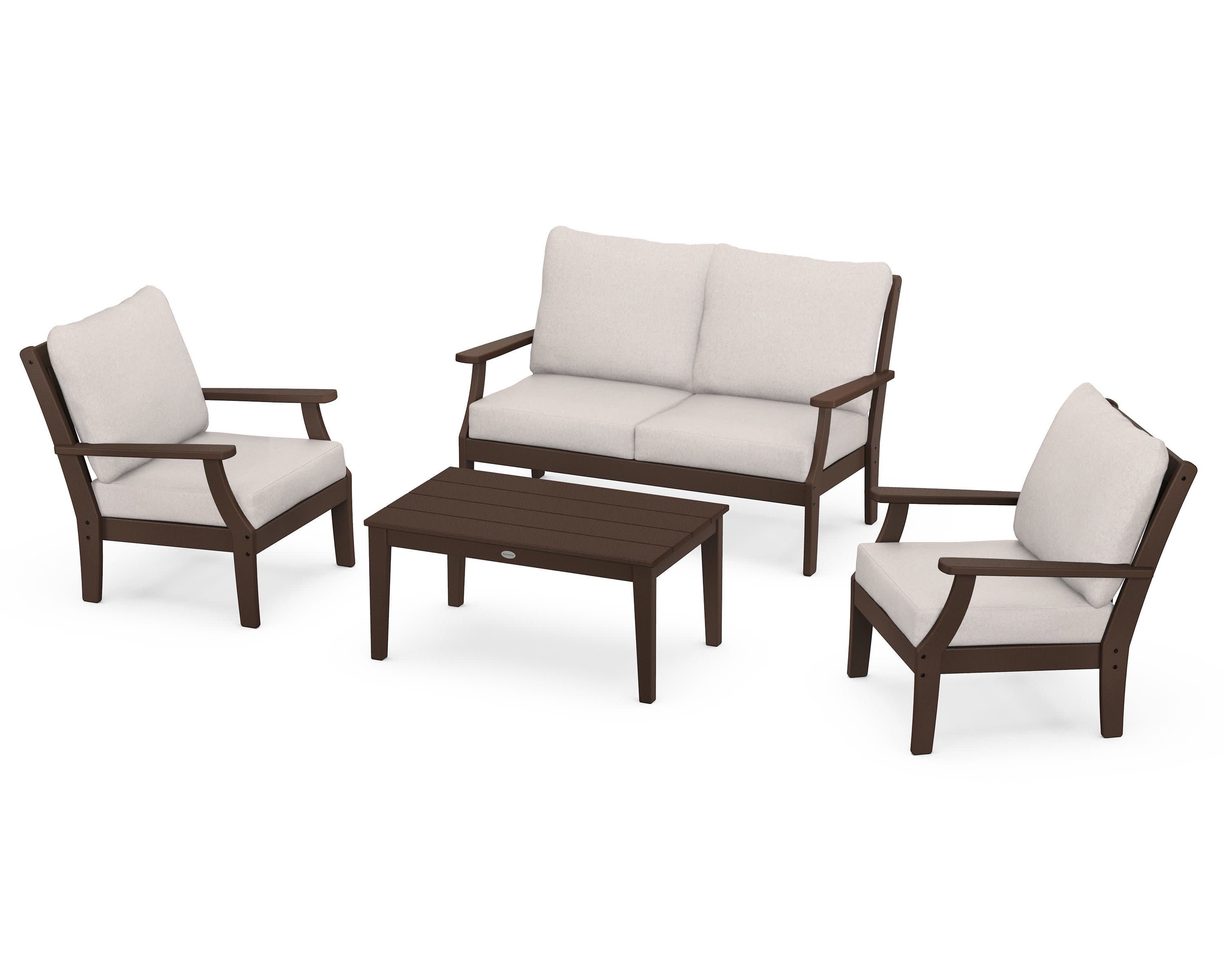 Braxton 4-Piece Deep Seating Chair Set
