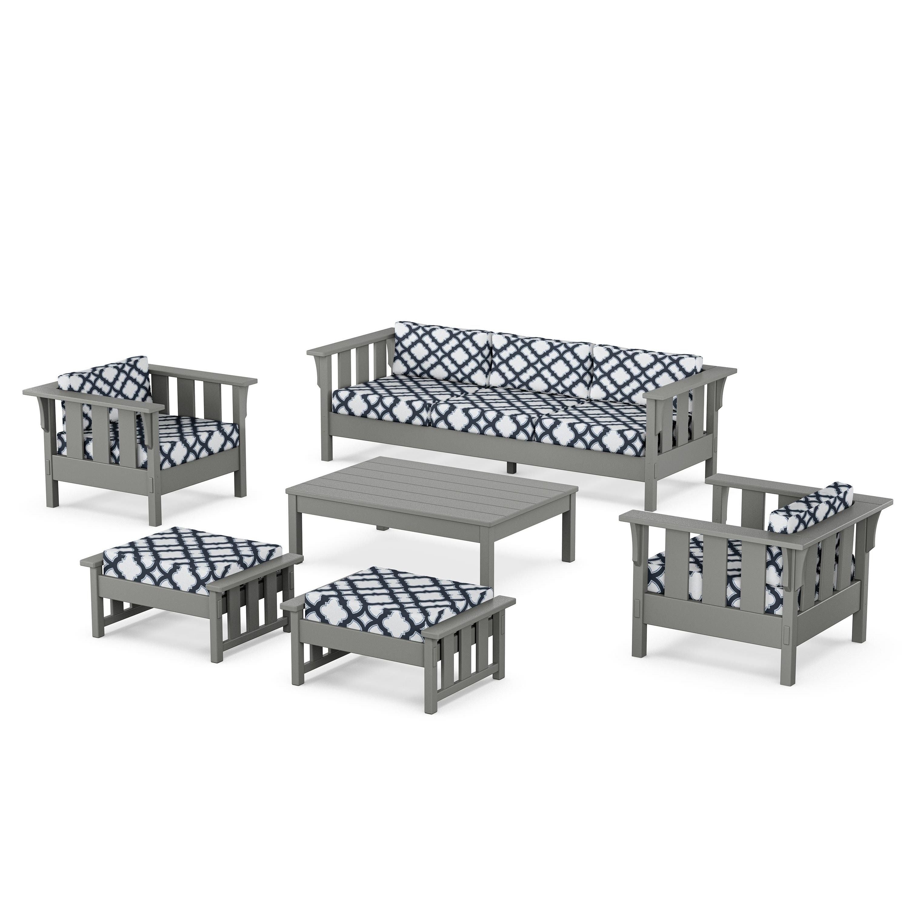 Acadia 6-Piece Lounge Sofa Set
