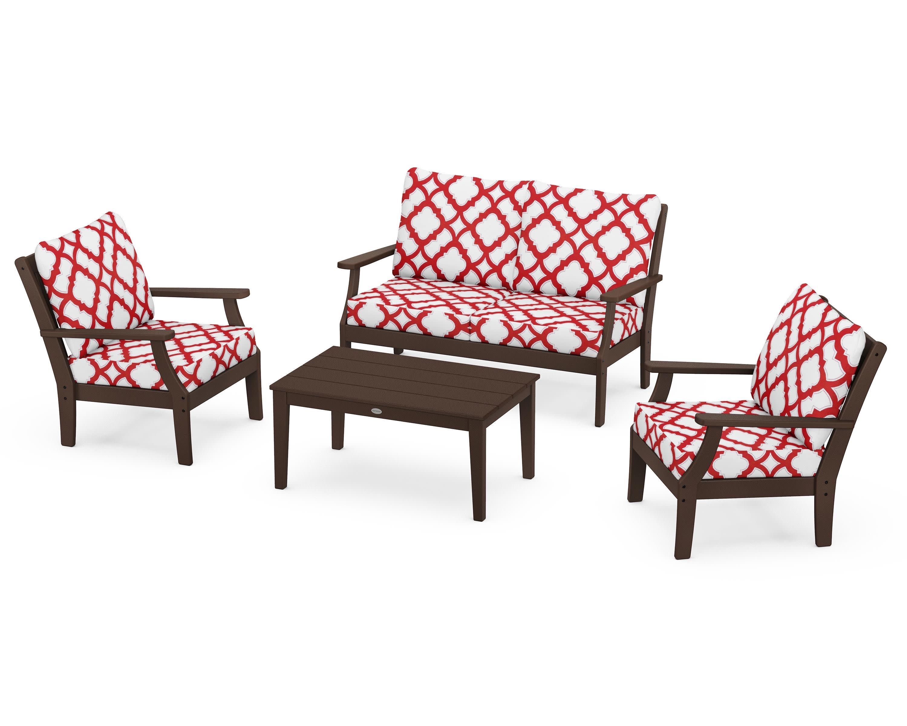 Braxton 4-Piece Deep Seating Chair Set