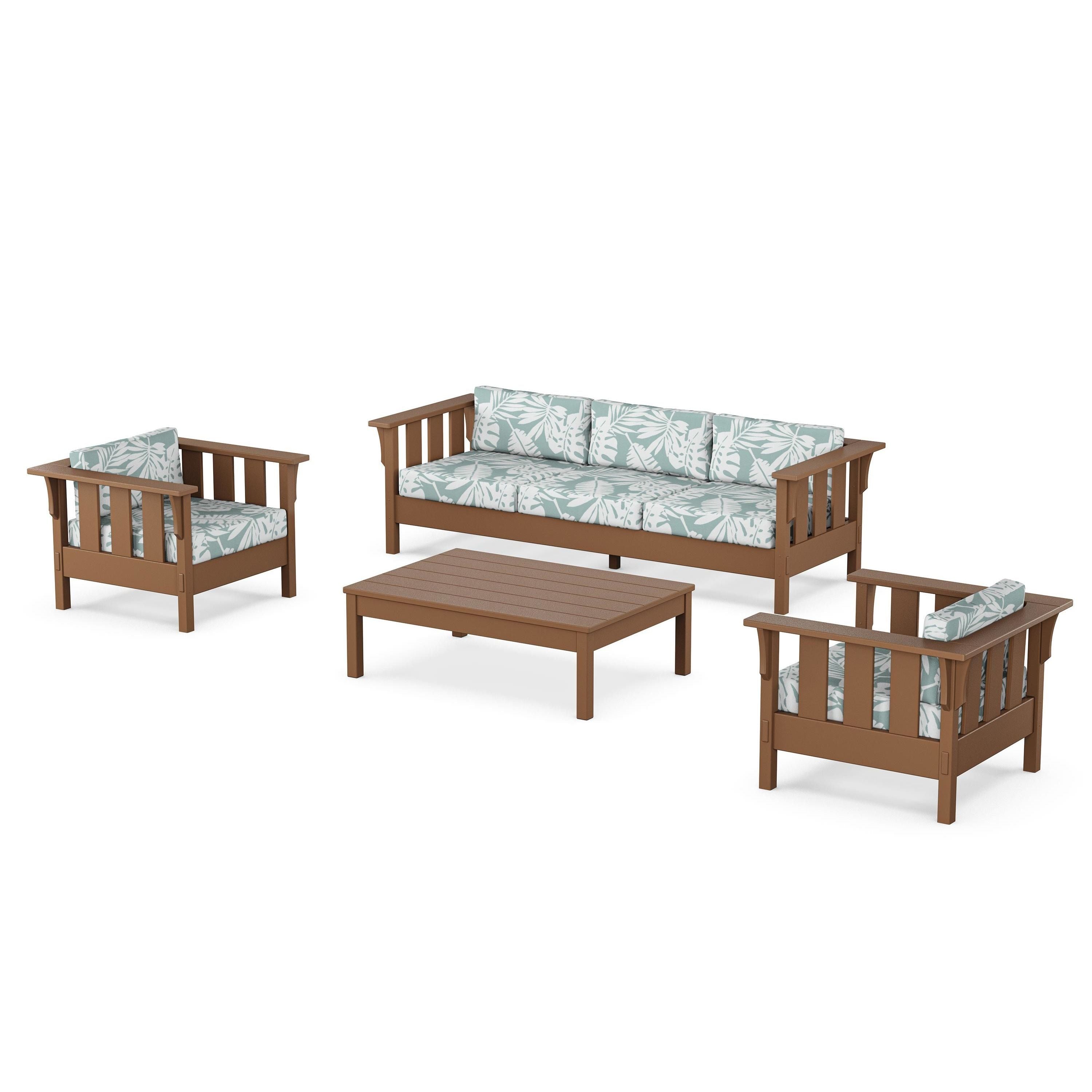 Acadia 4-Piece Deep Seating Set with Sofa