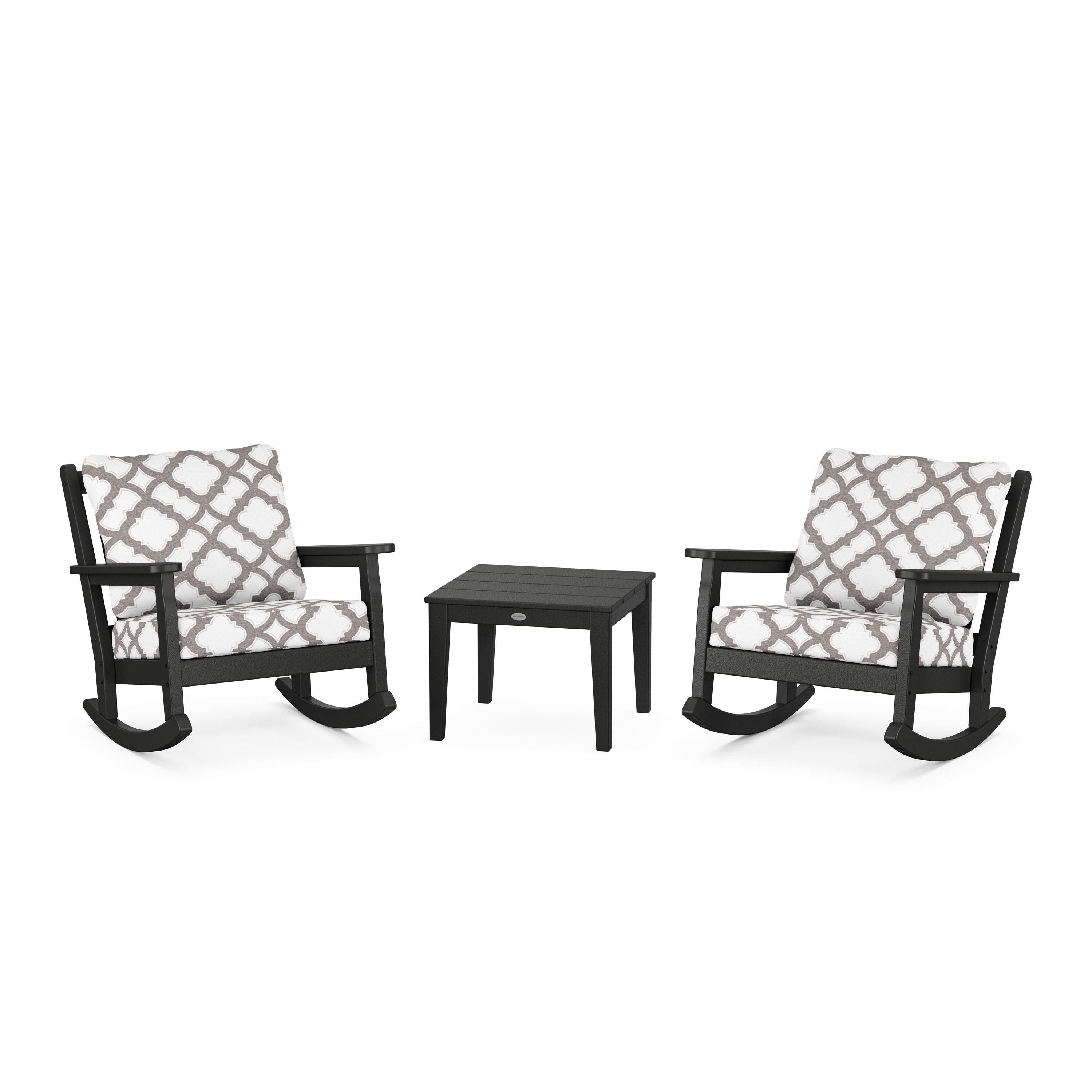 Chippendale 3-Piece Deep Seating Rocker Set