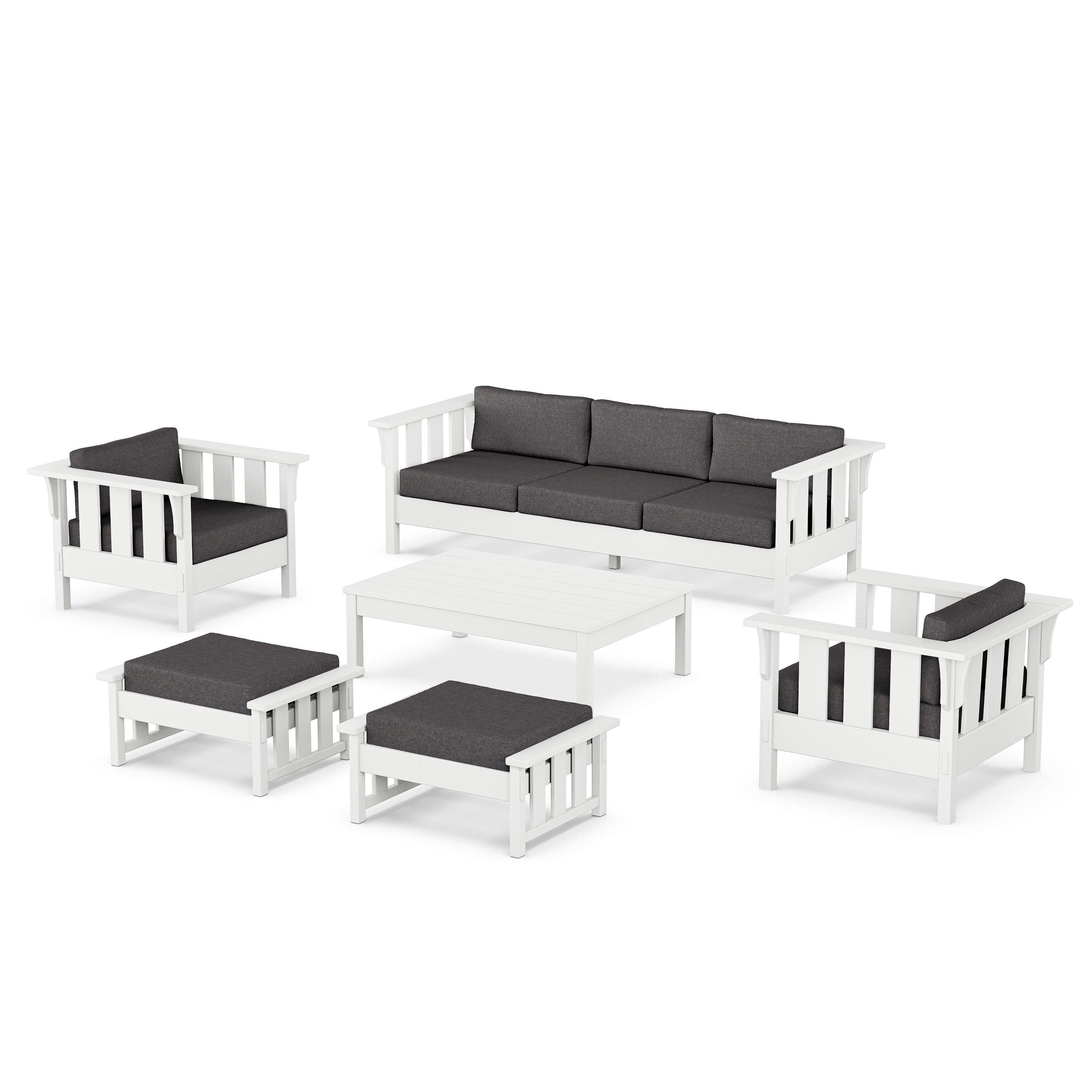 Acadia 6-Piece Lounge Sofa Set