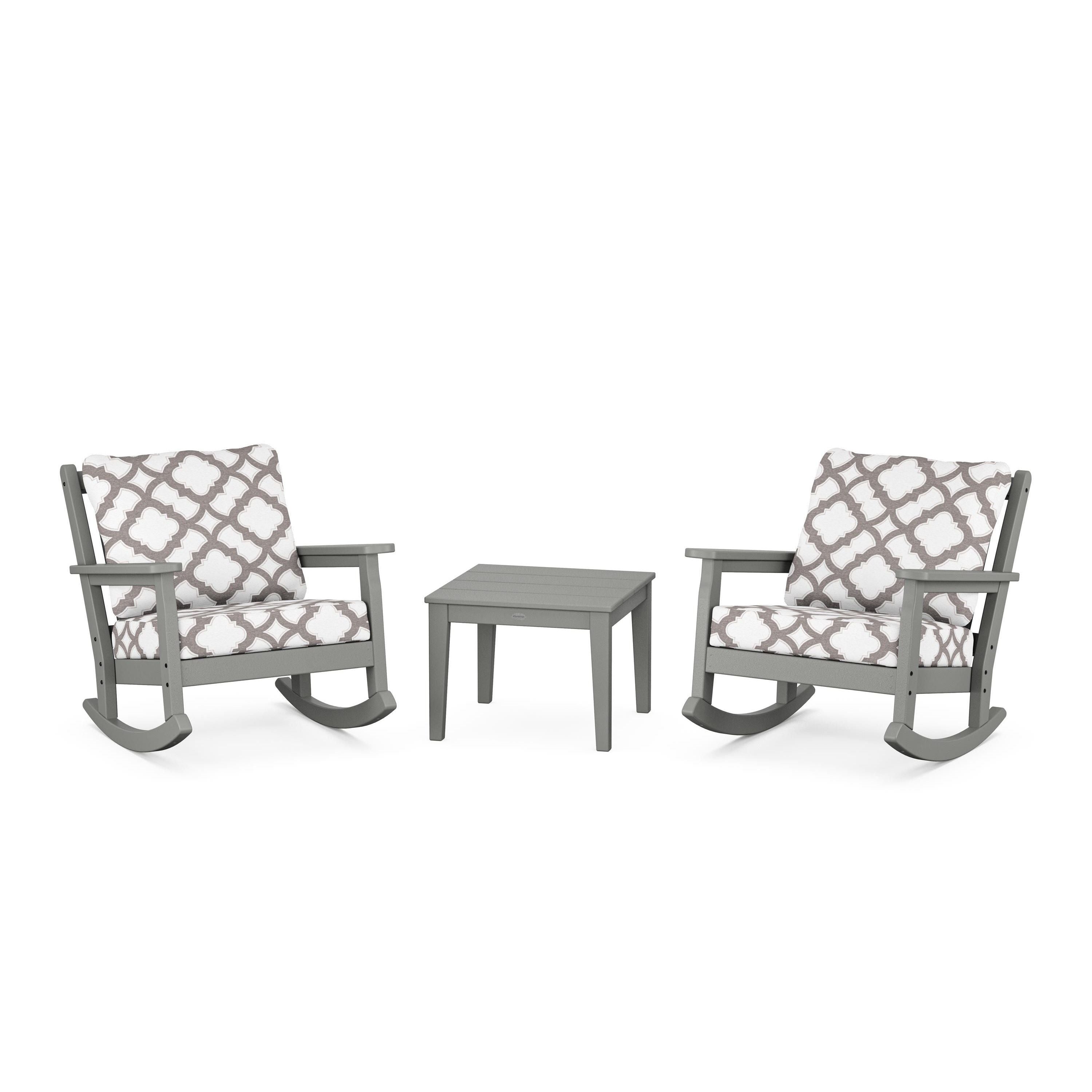 Chippendale 3-Piece Deep Seating Rocker Set