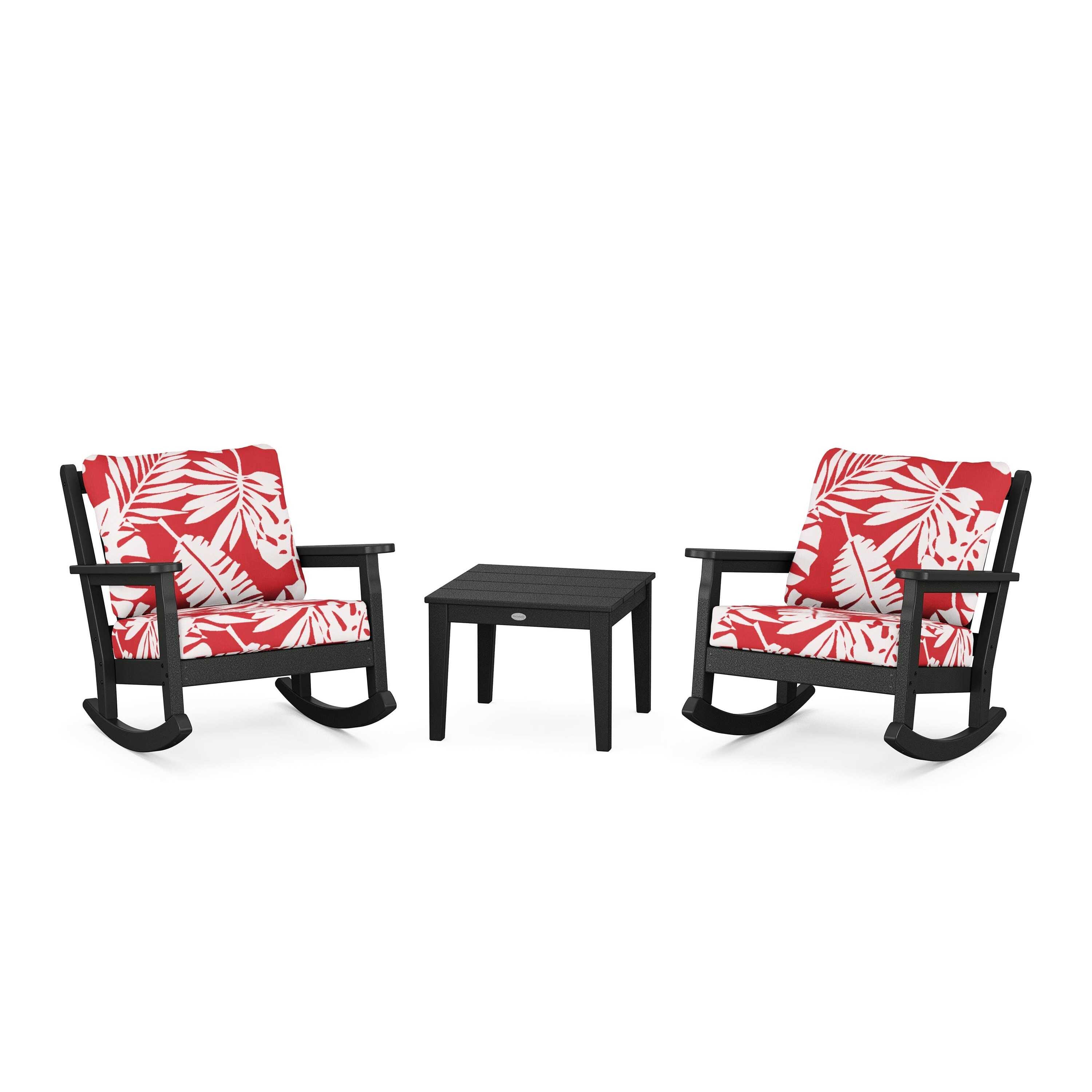 Chippendale 3-Piece Deep Seating Rocker Set