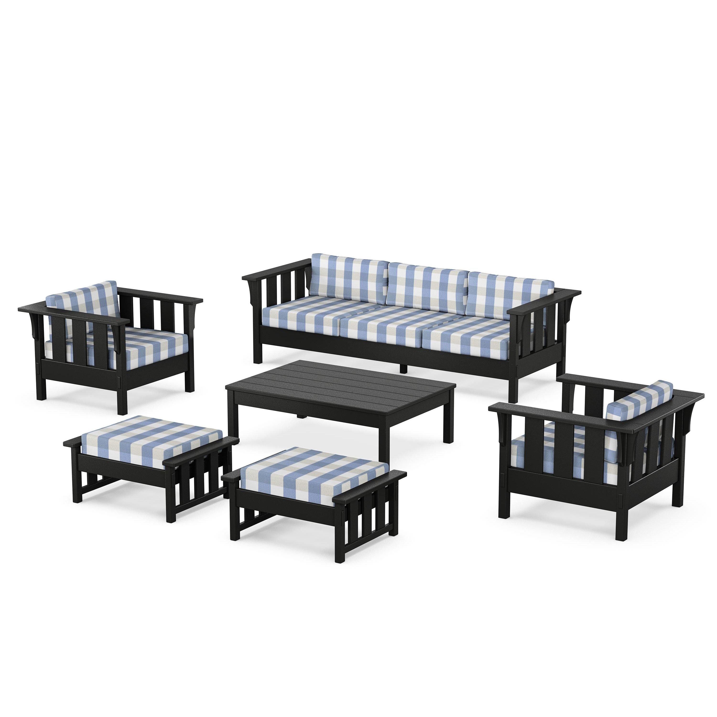 Acadia 6-Piece Lounge Sofa Set