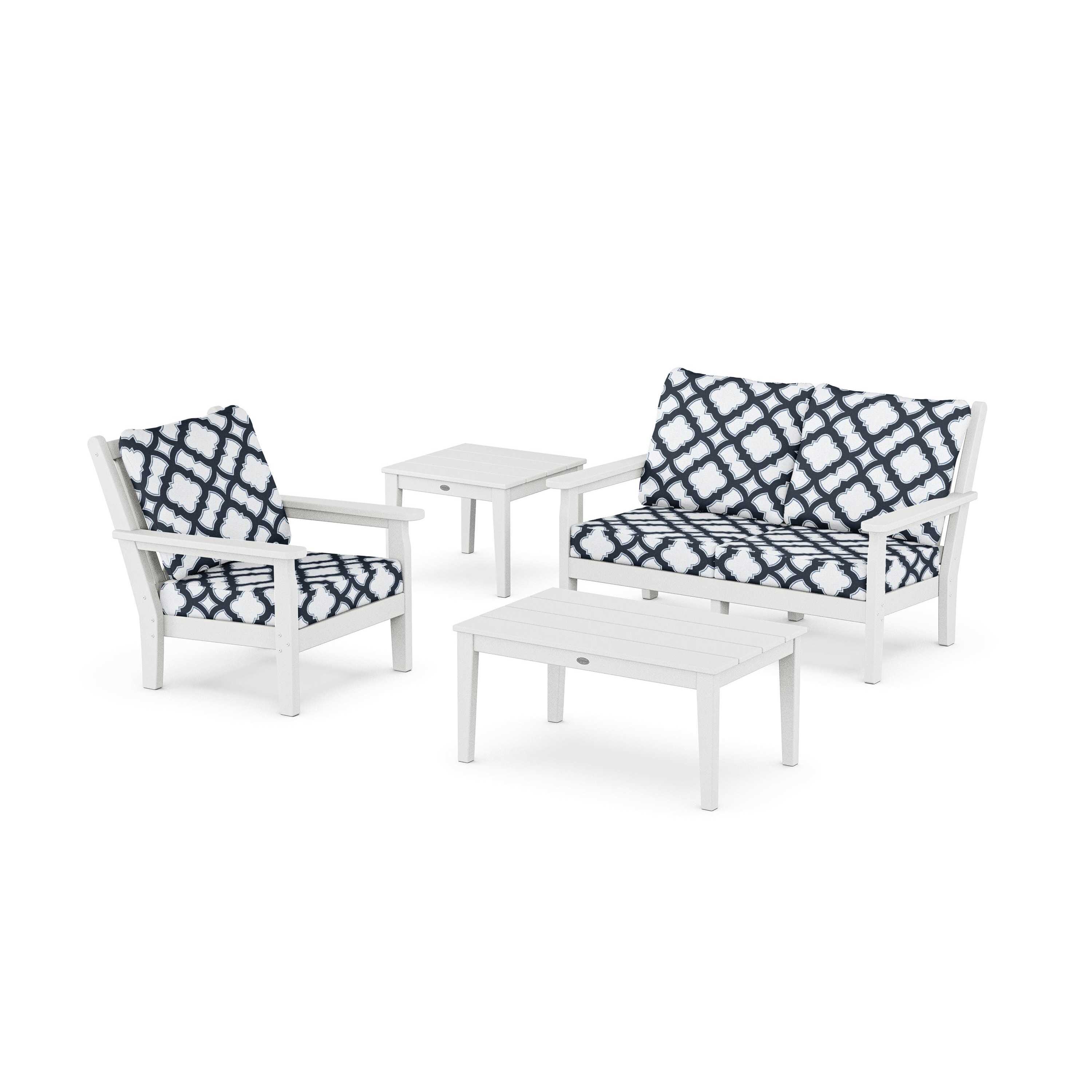 Chippendale 4-Piece Deep Seating Set