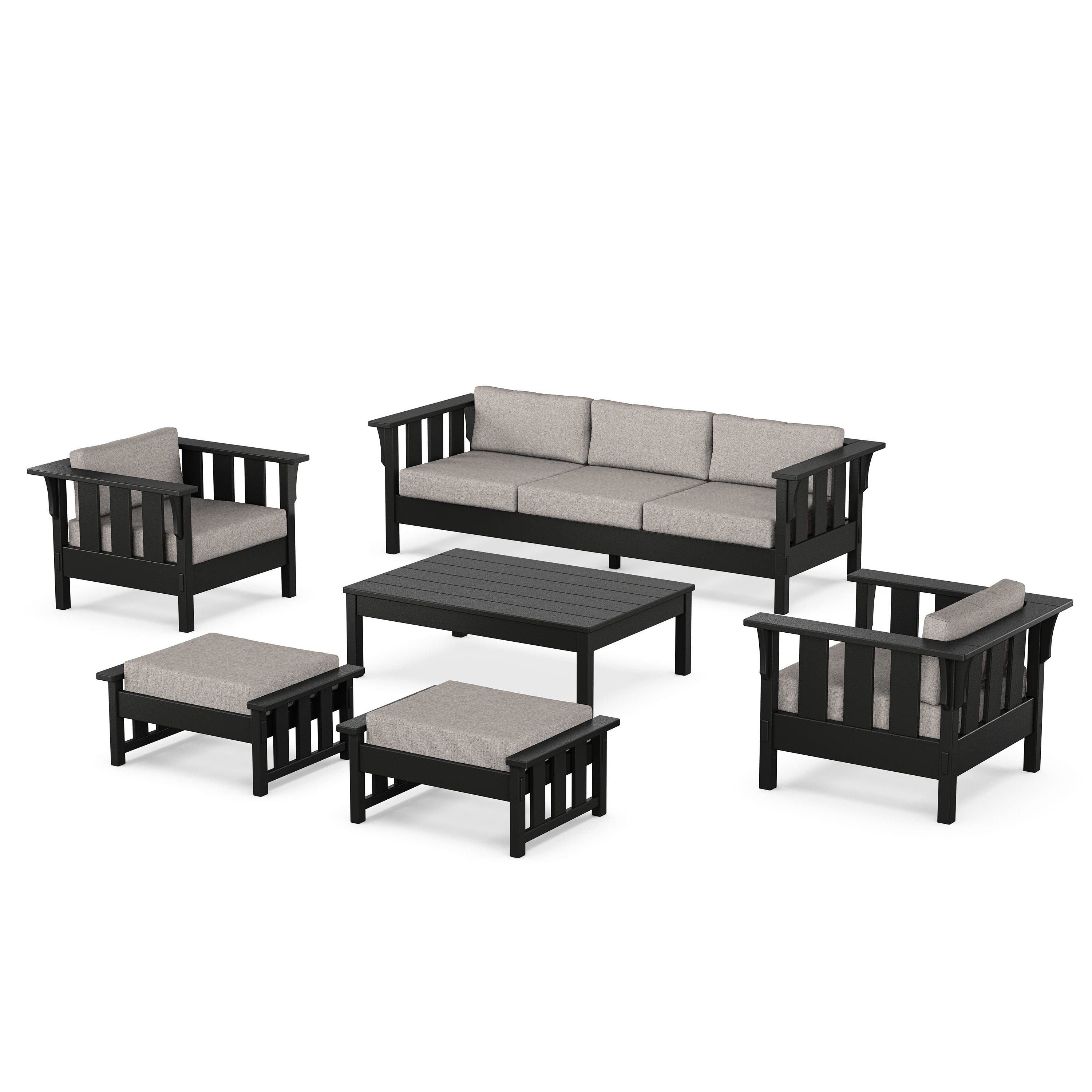 Acadia 6-Piece Lounge Sofa Set