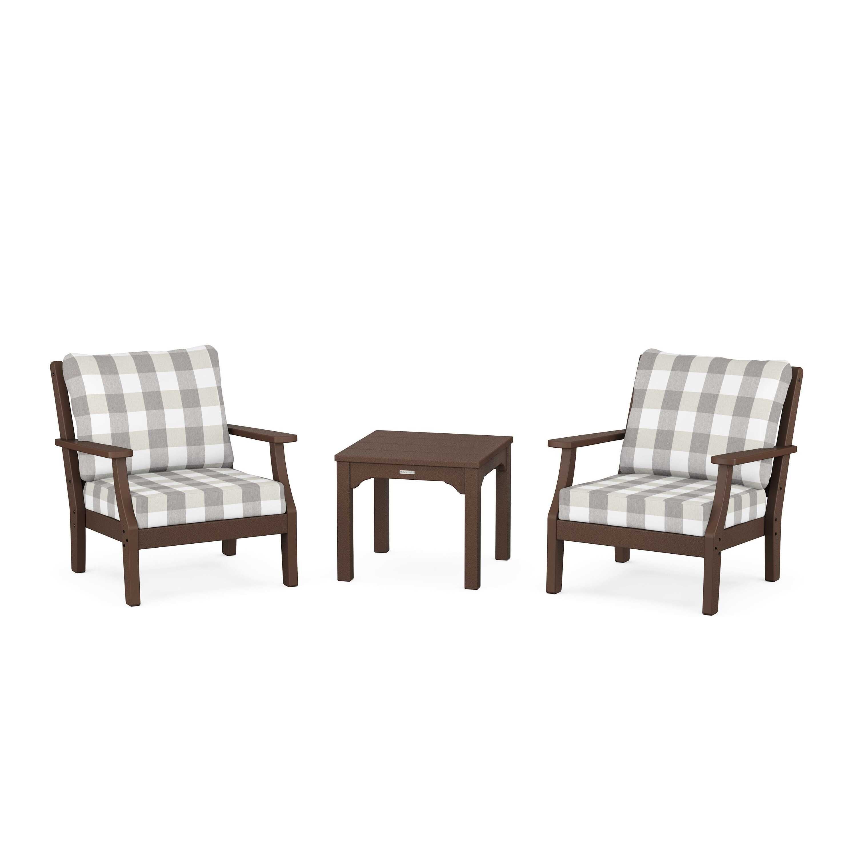Chinoiserie 3-Piece Deep Seating Set