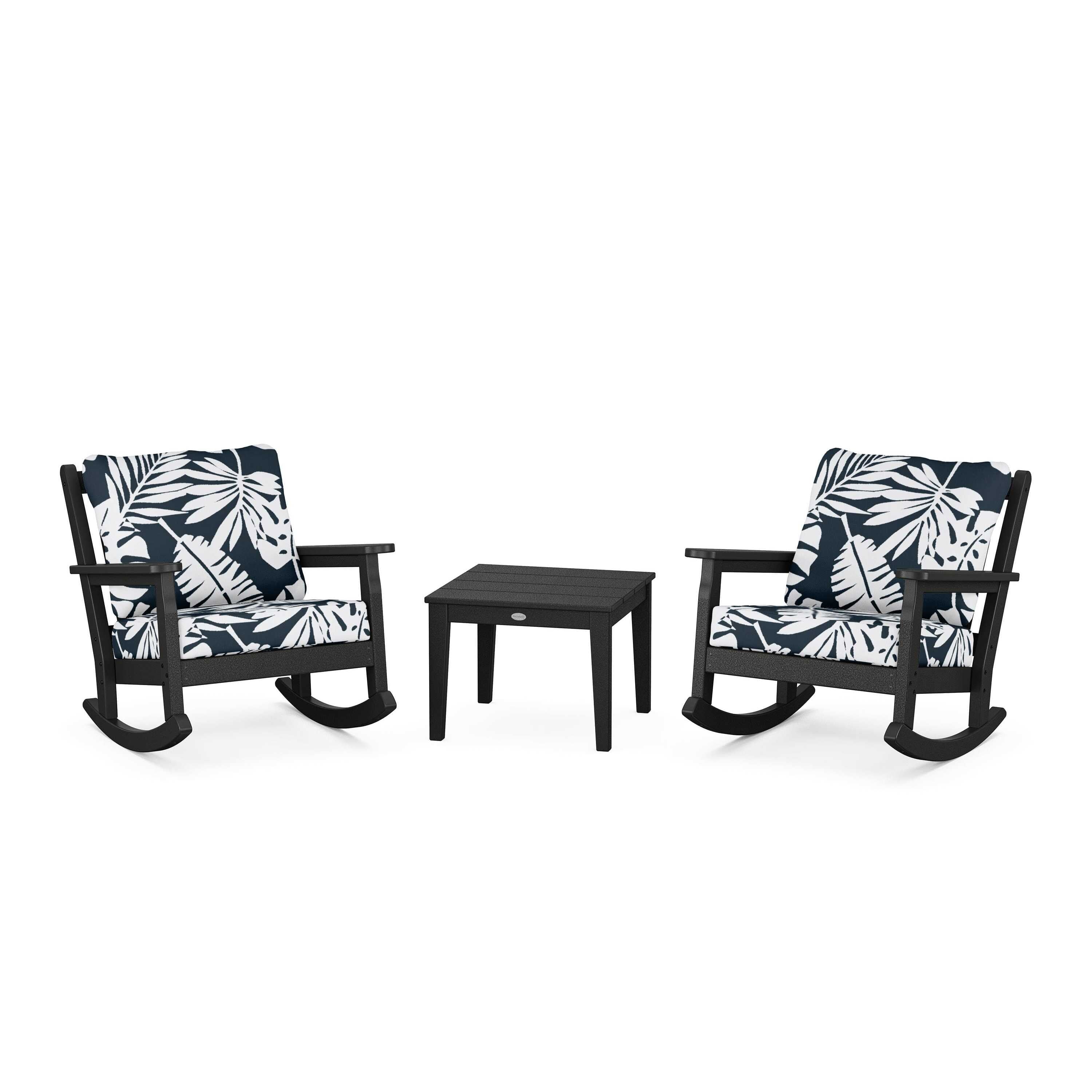 Chippendale 3-Piece Deep Seating Rocker Set
