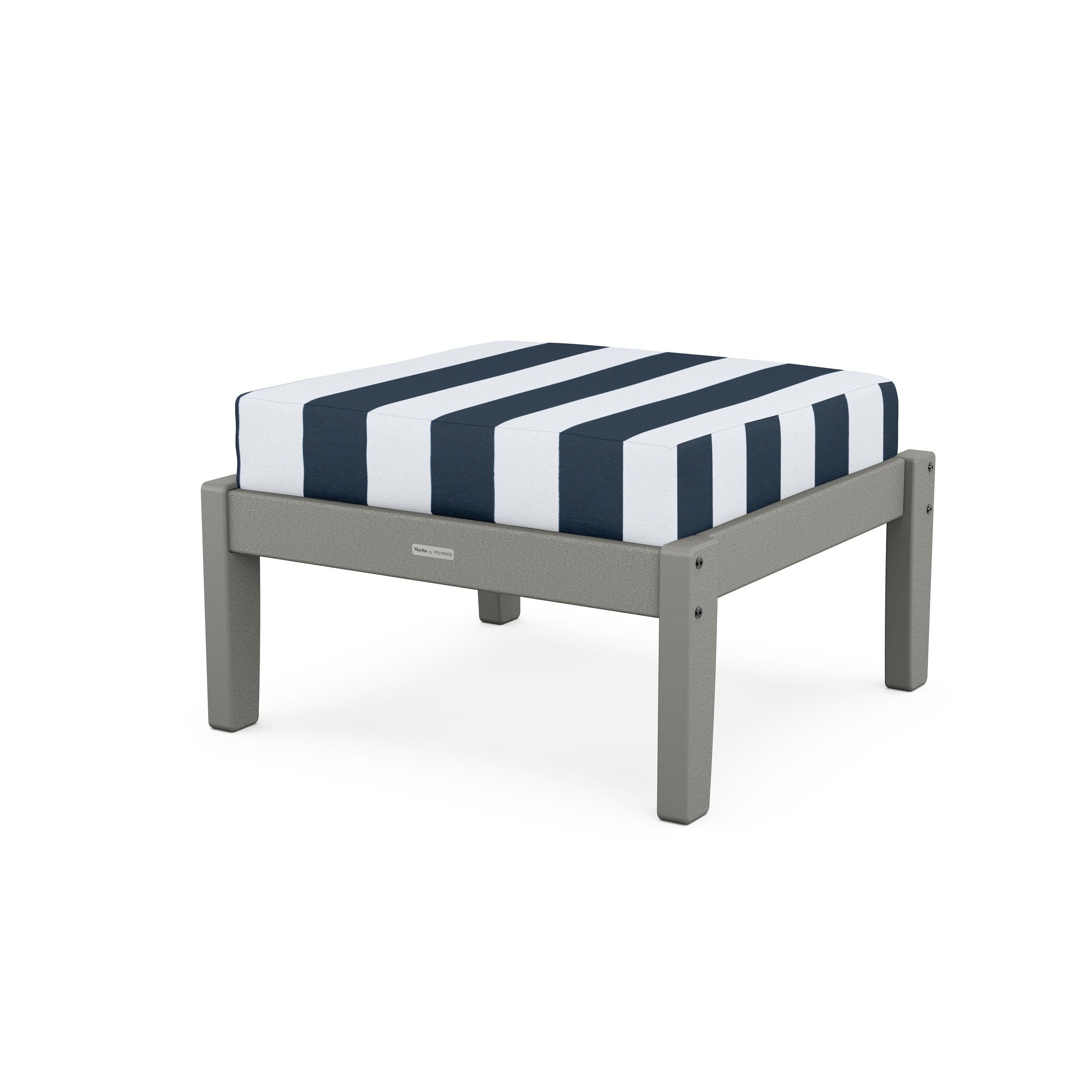 Chinoiserie Deep Seating Ottoman