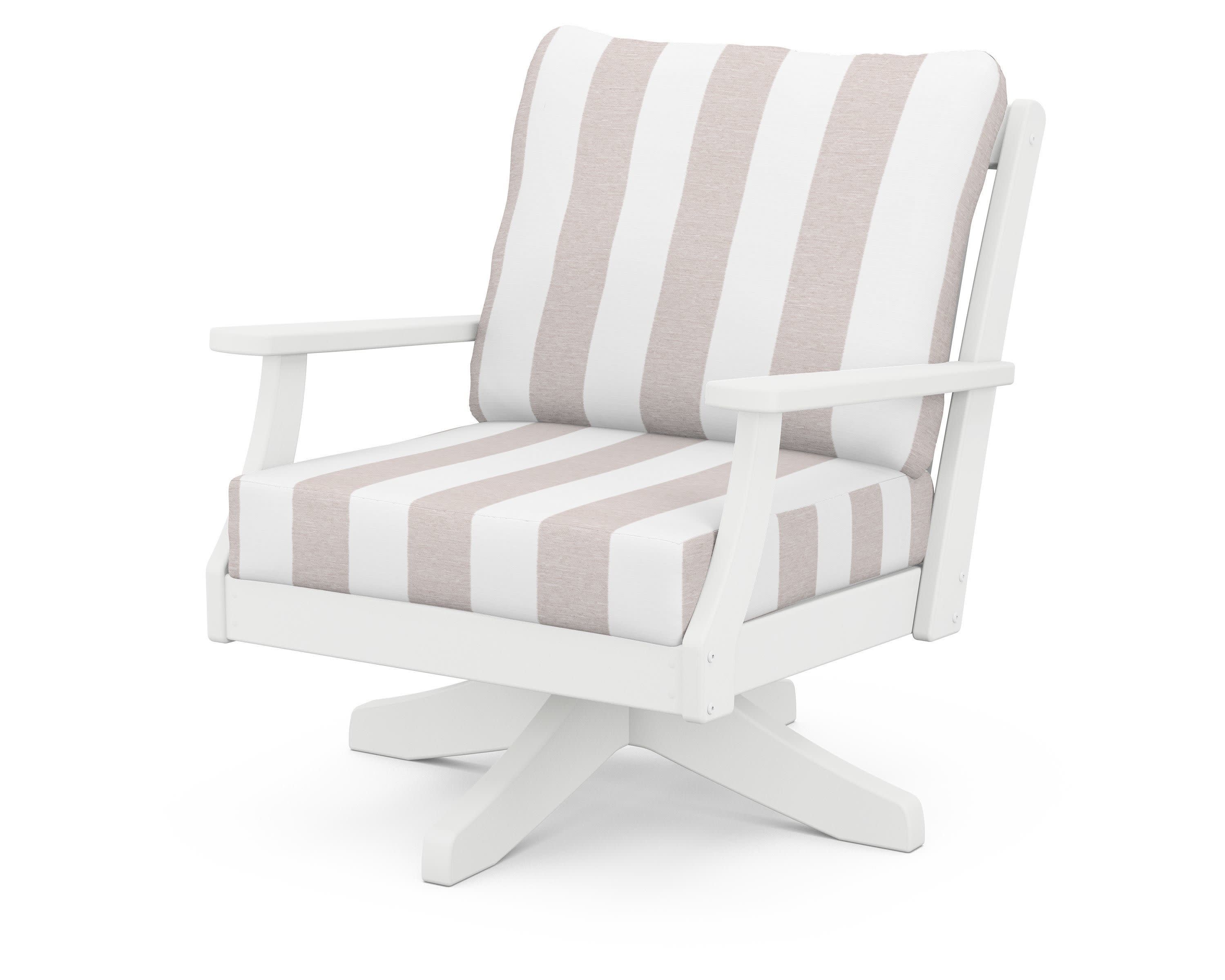 Braxton Deep Seating Swivel Chair