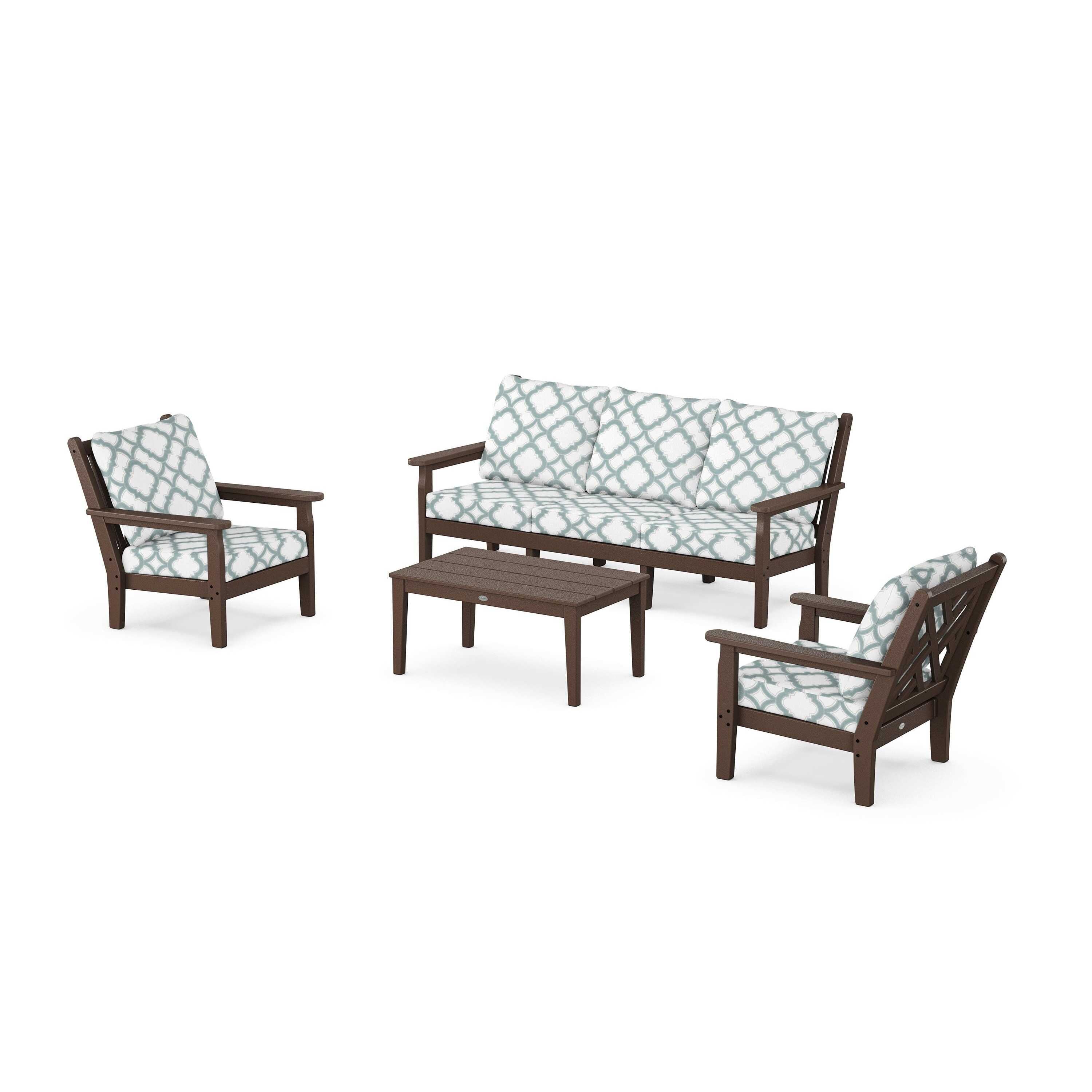 Chippendale 4-Piece Deep Seating Set with Sofa